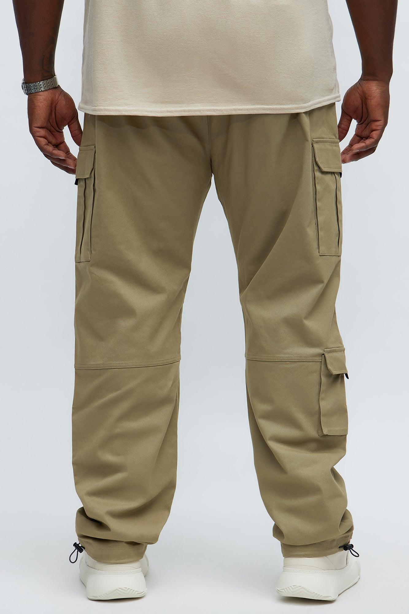 Slim Mission Ready Cargo Pants - Olive Product Image