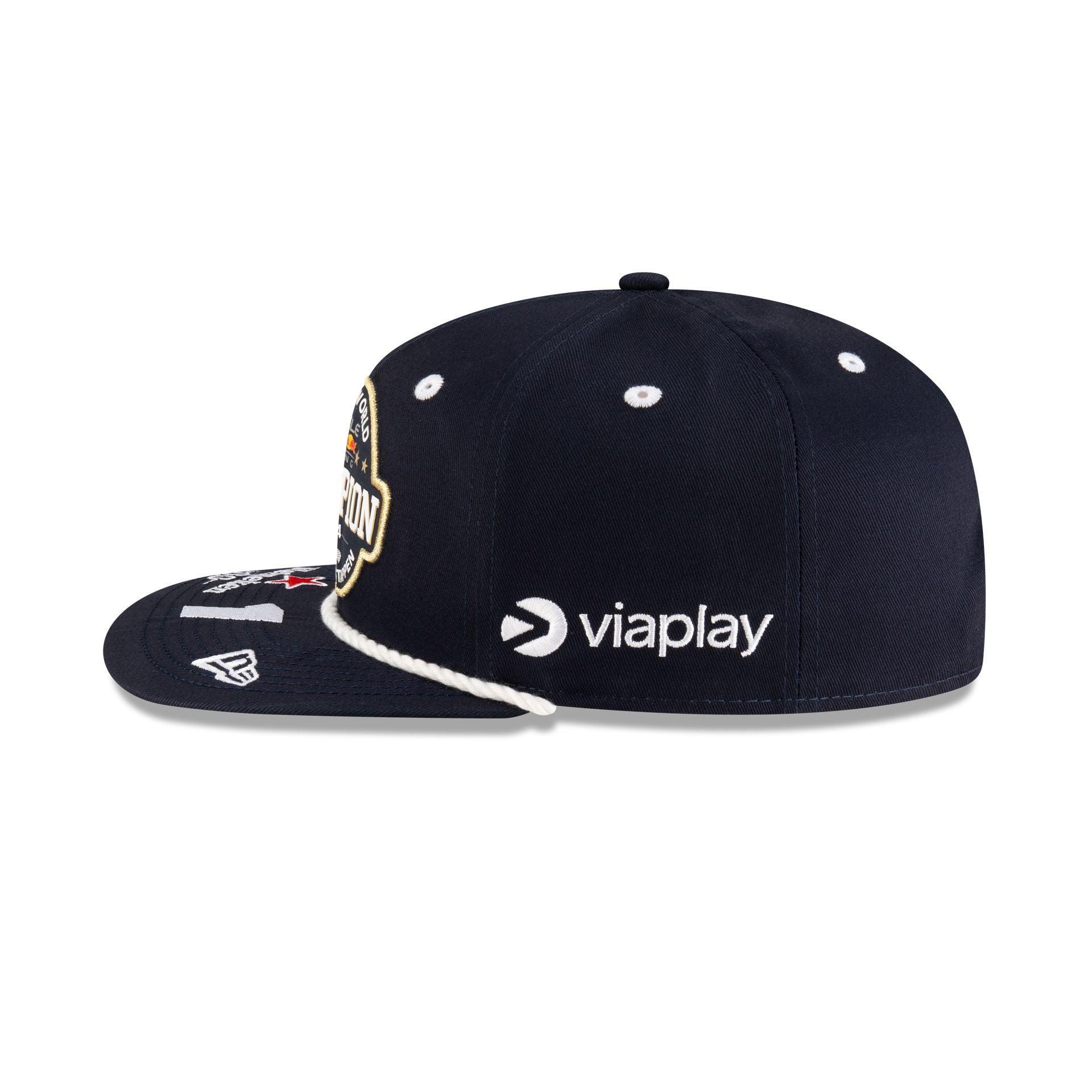 Oracle Red Bull Racing Max Verstappen 2024 Driver World Champion 9FIFTY Original Fit Snapback Hat Male Product Image