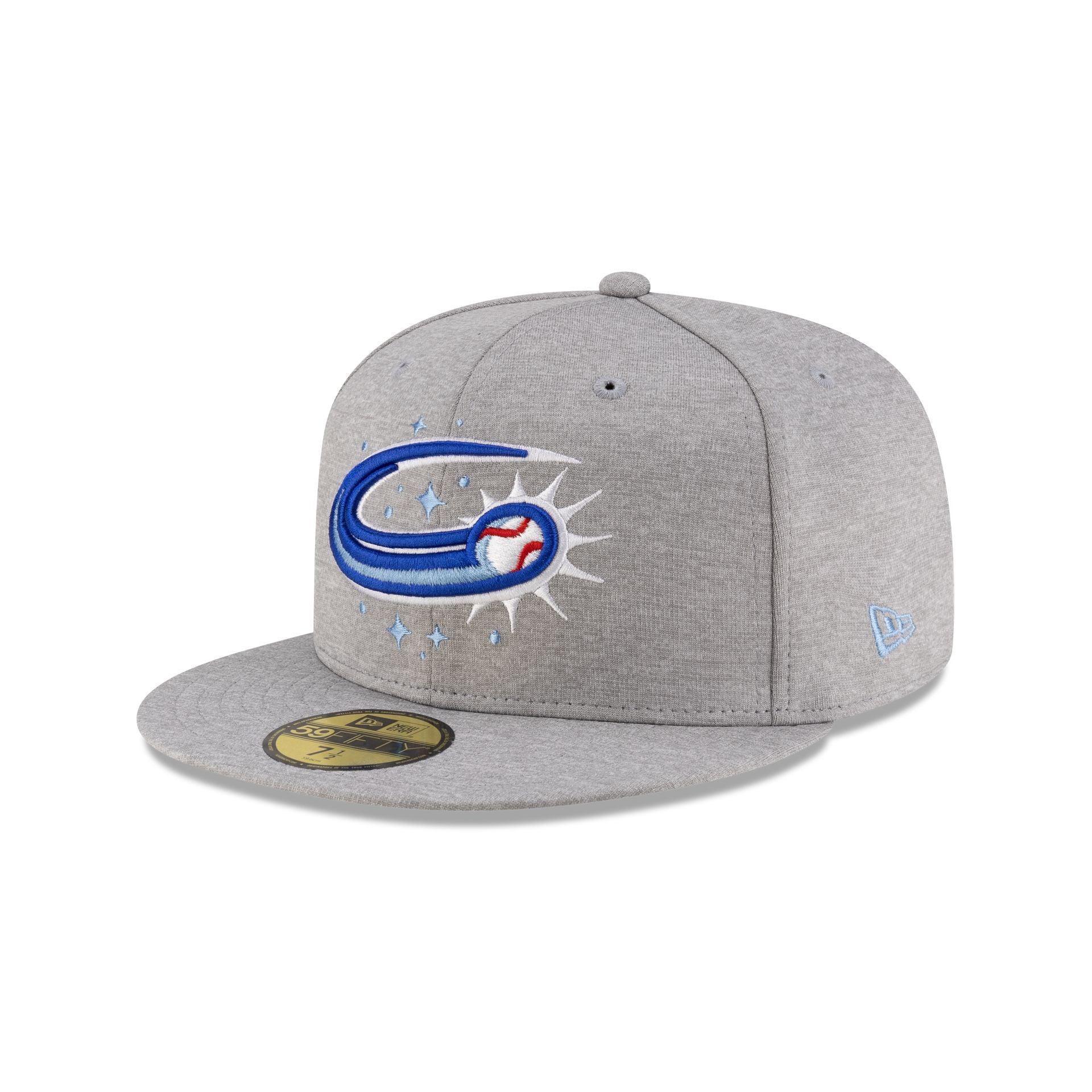 Oklahoma City Comets Shadow Tech Gray 59FIFTY Fitted Hat Male Product Image