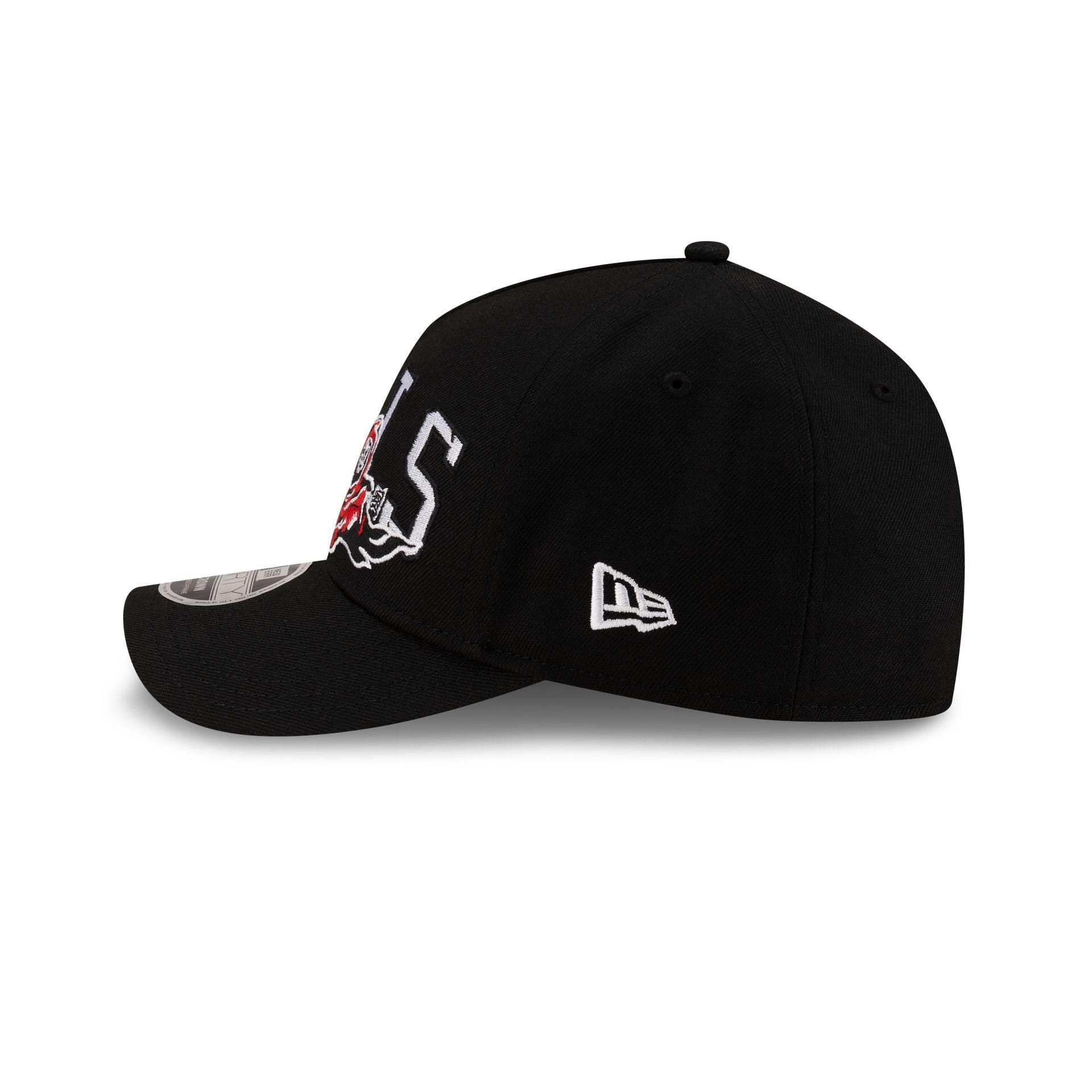 Chicago Cubs Dotted Pinstripe 9FORTY M-Crown A-Frame Adjustable Hat Male Product Image