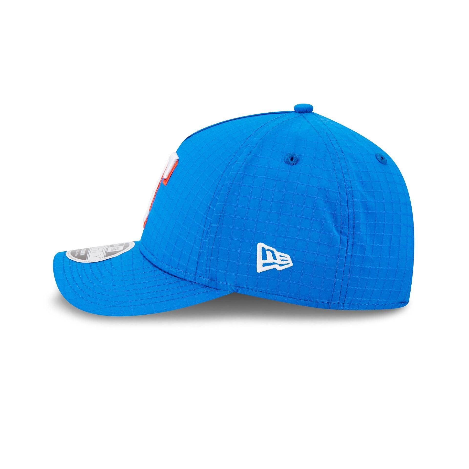 New York Knicks Ripstop 9FORTY M-Crown A-Frame Snapback Hat Male Product Image