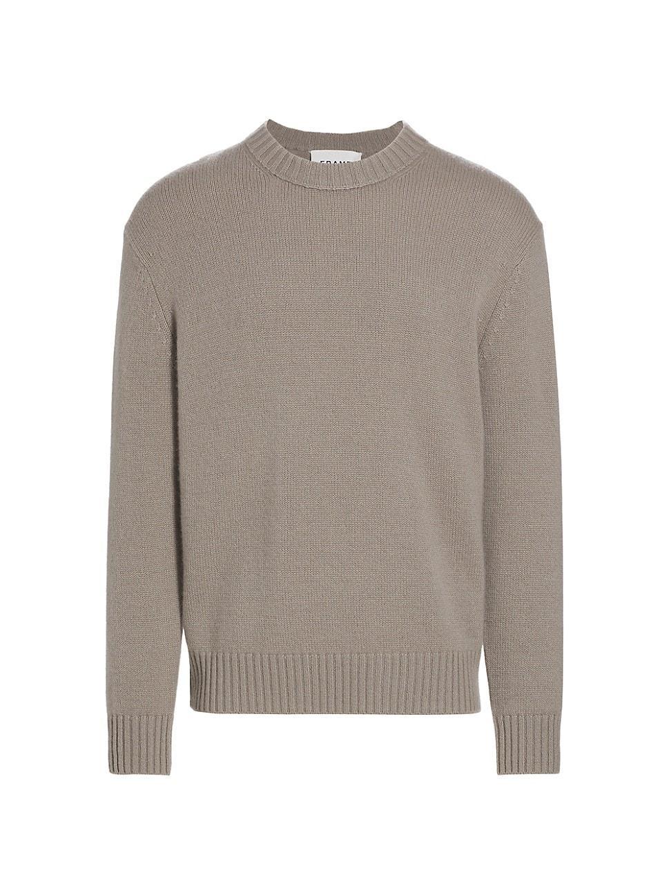 Mens Cashmere Knit Sweater Product Image