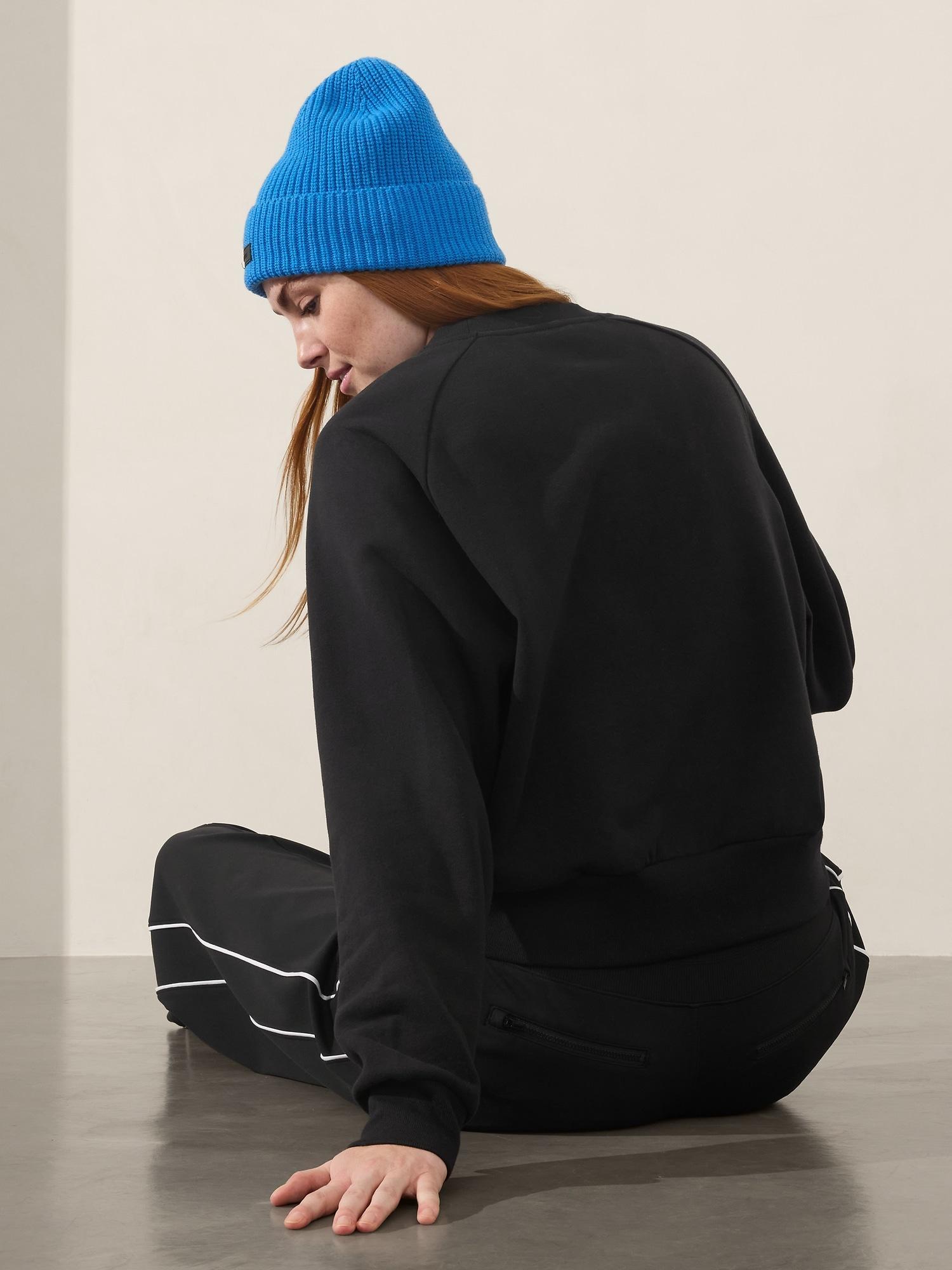 Athleta Embroidered Crew Sweatshirt Product Image