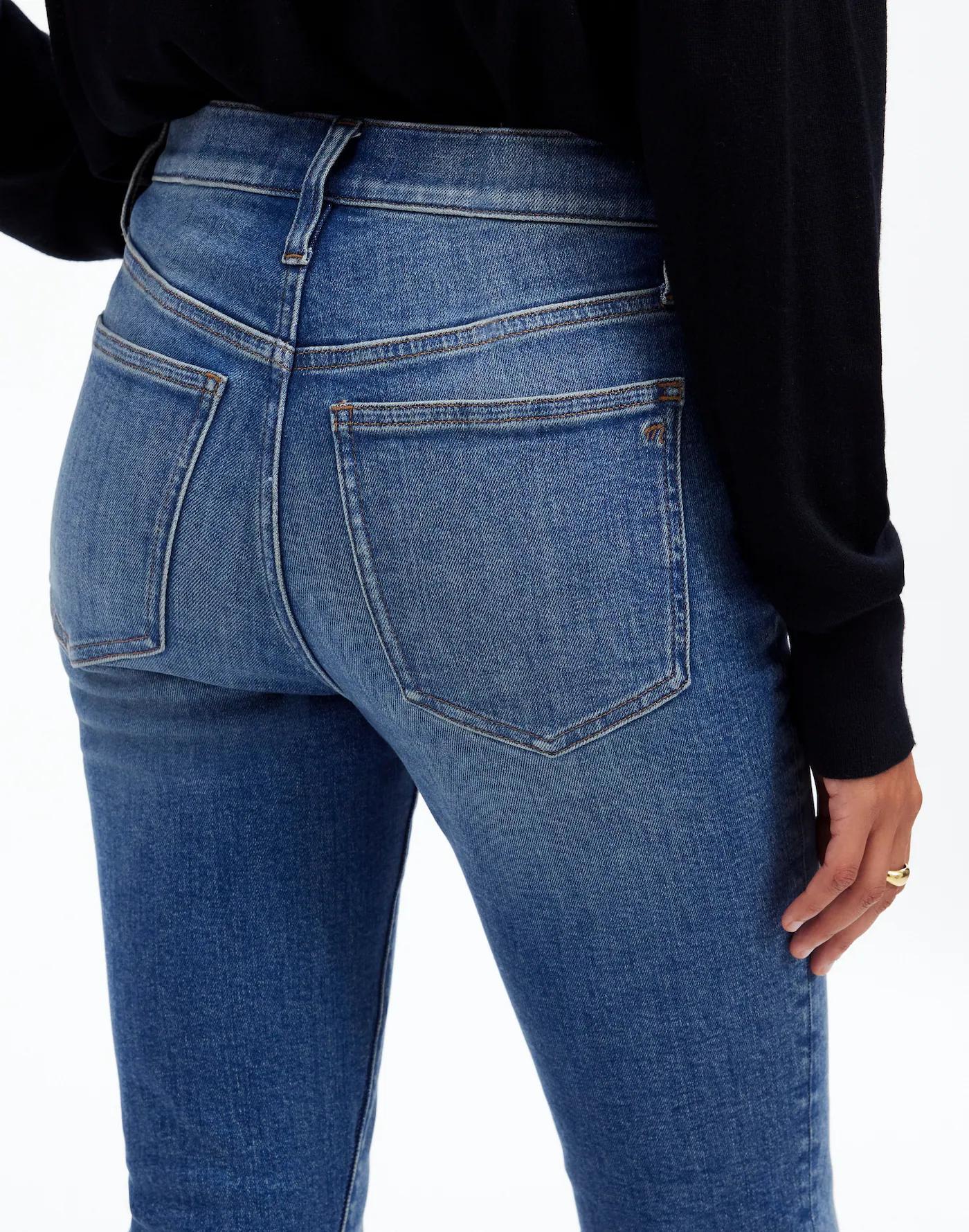 Petite Kick Out Crop Jeans Product Image