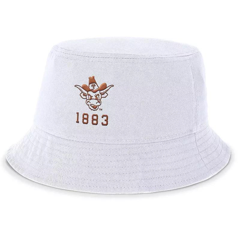 Men's Nike White Texas Longhorns Legacy Apex Bucket Hat, Size: Medium Product Image