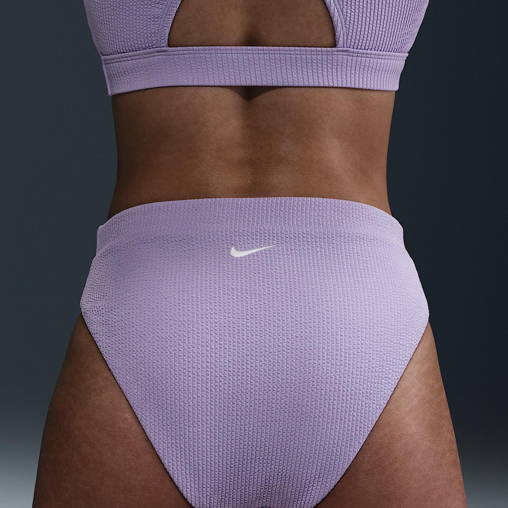 Nike Women's Swim Elevated Essential High-Waisted Bikini Bottom Product Image