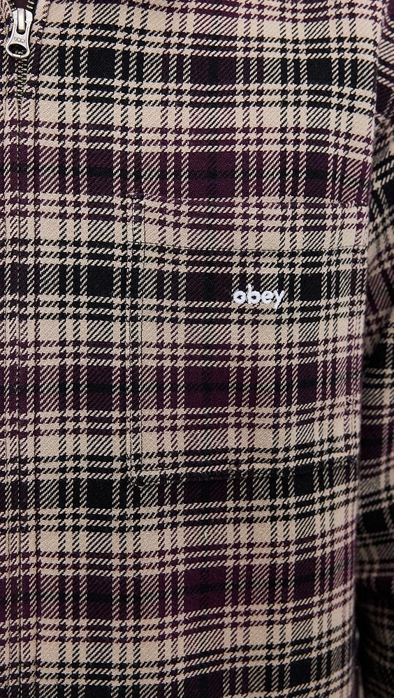 Obey Alton Zip Shirt Jacket | Shopbop Product Image