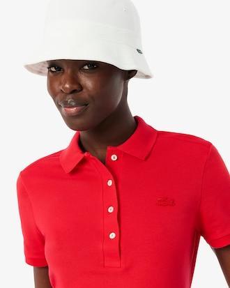 Women's L.12.D Slim Fit Stretch Mini Piqué Polo Product Image