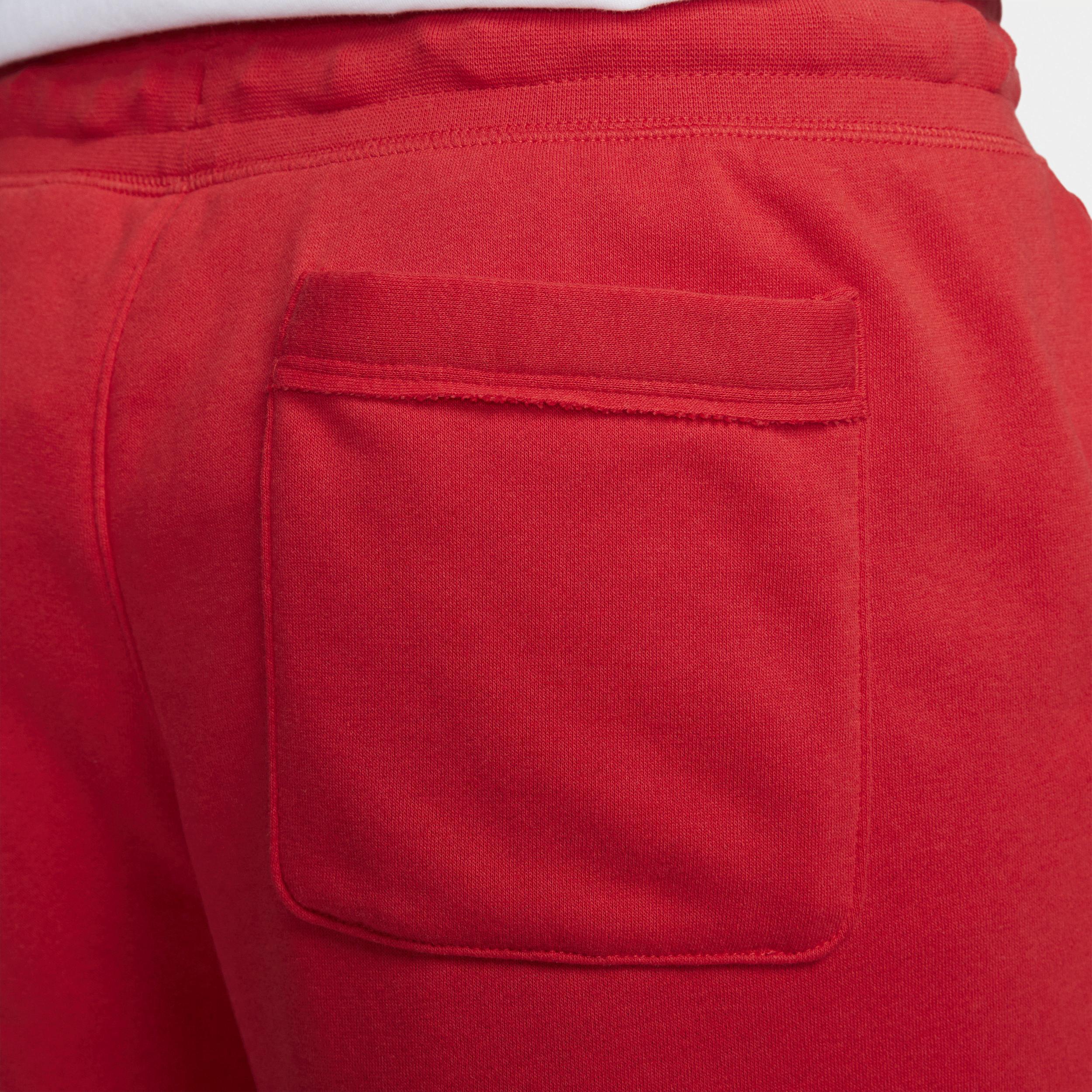 Nike Mens Nike Club Alumni Shorts - Mens Red/White Product Image
