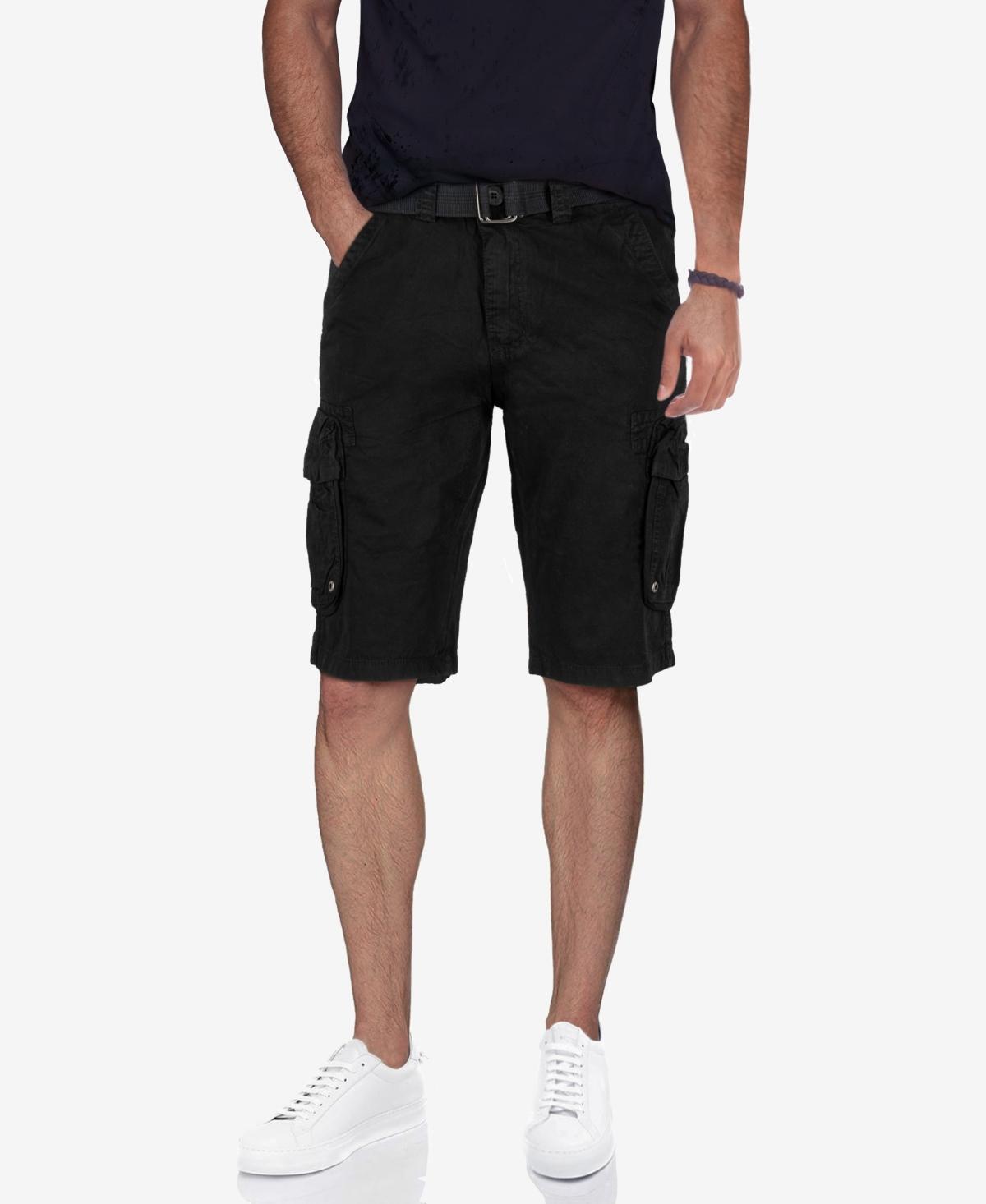 Men's RAW X by Xray Regular-Fit Belted Cargo Shorts, Size: 30, Green Product Image