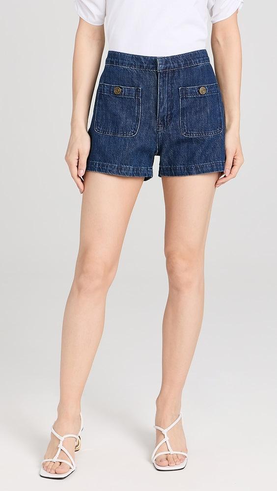 FRAME Patch Pocket Trouser Shorts | Shopbop Product Image