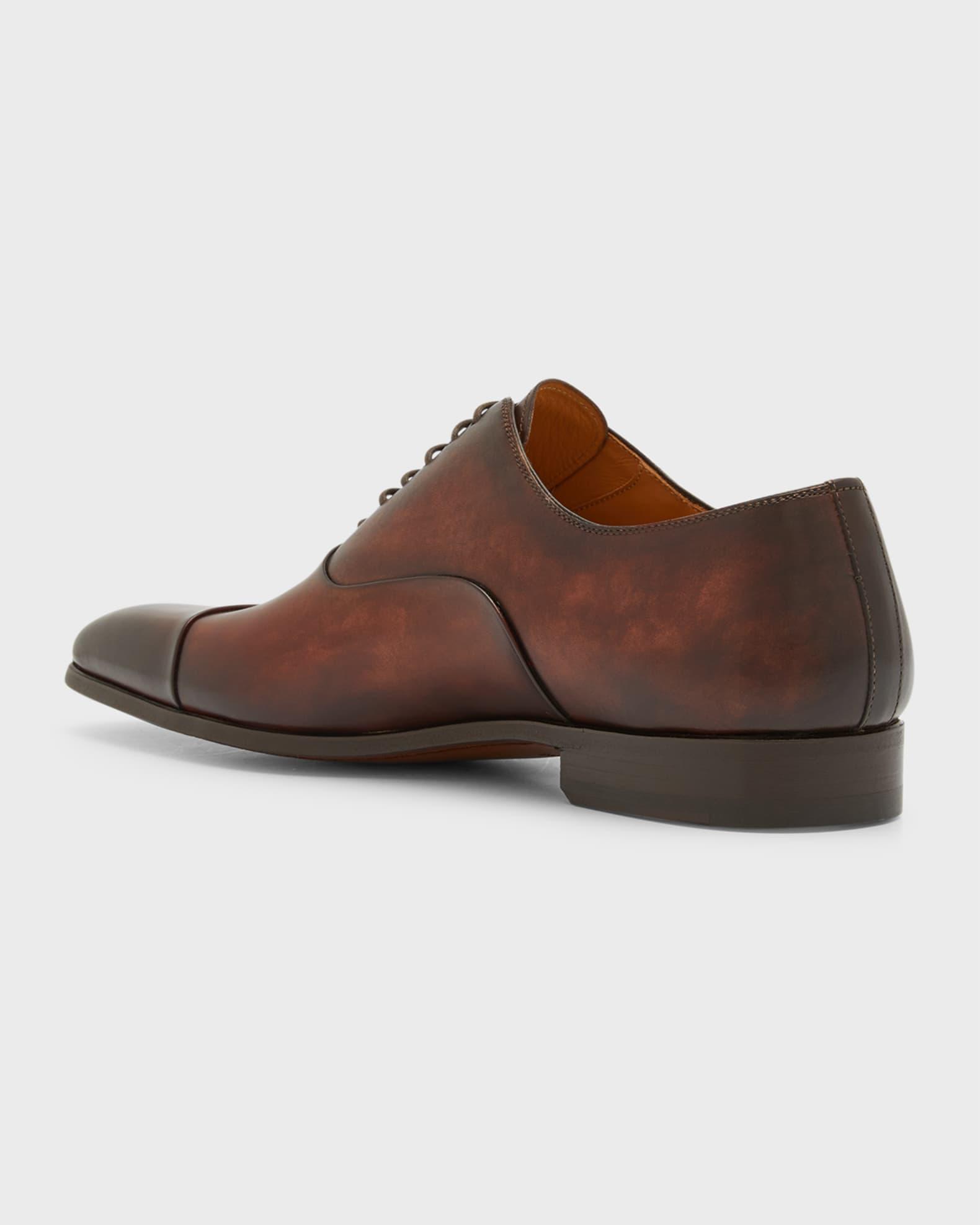 Men's Milos Cap Toe Leather Oxfords Product Image