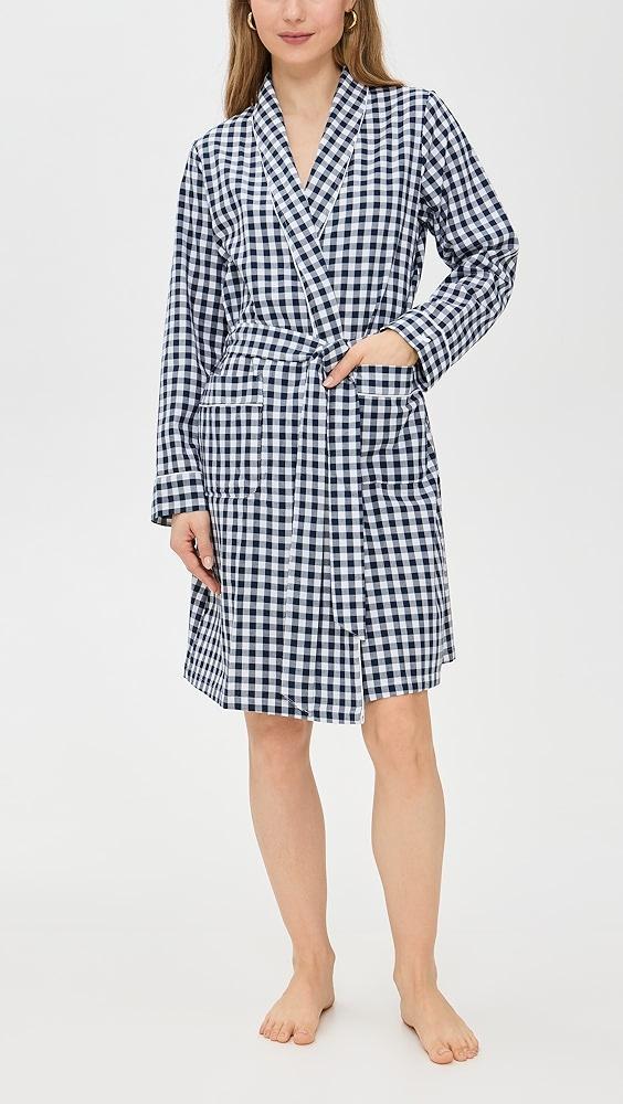 Petite Plume Gingham Robe | Shopbop Product Image