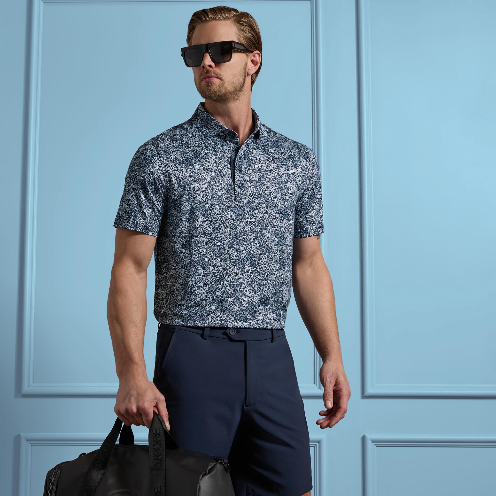 HYDRANGEA TECH JERSEY POLO Product Image