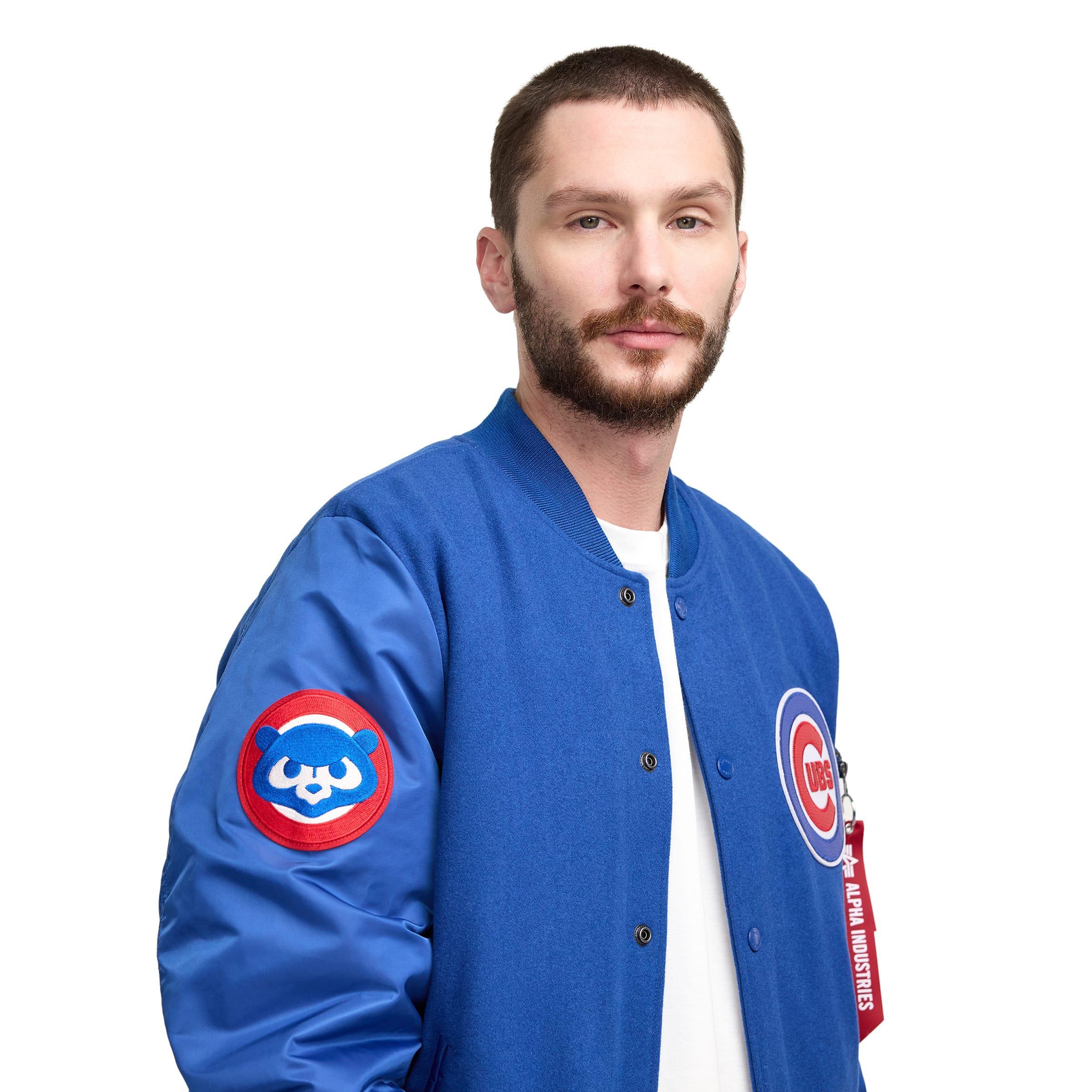 Alpha Industries x New York Mets MA-1 Wool Varsity Jacket Male Product Image