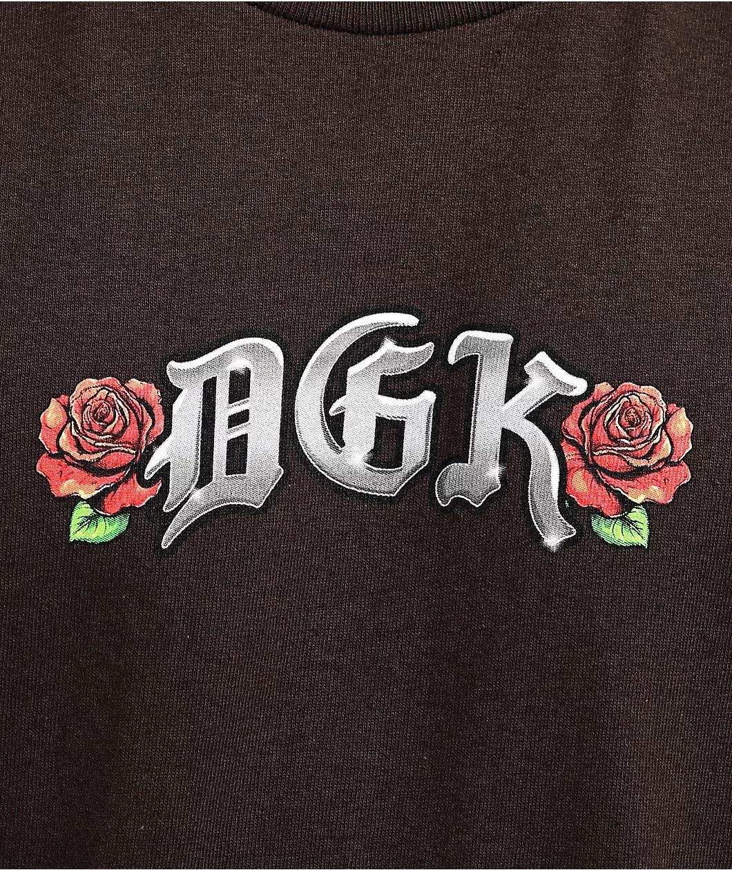 DGK Mamacita Dark Chocolate T-Shirt Product Image