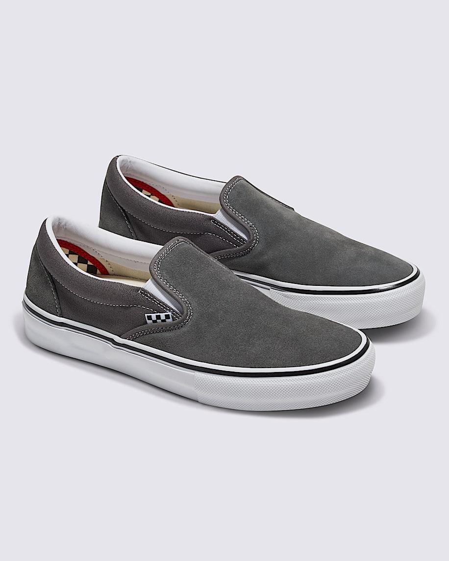 Skate Slip-On Shoe in Pewter Grey| Vans US Product Image