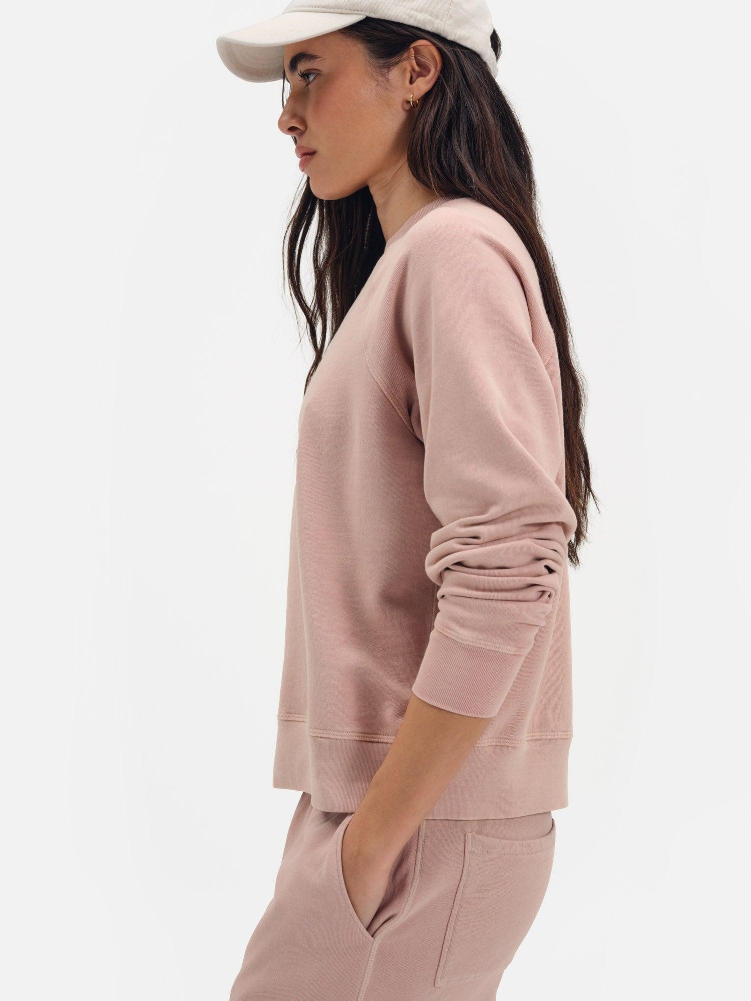 Organic Lightweight Terry Raglan Sweatshirt Female Product Image