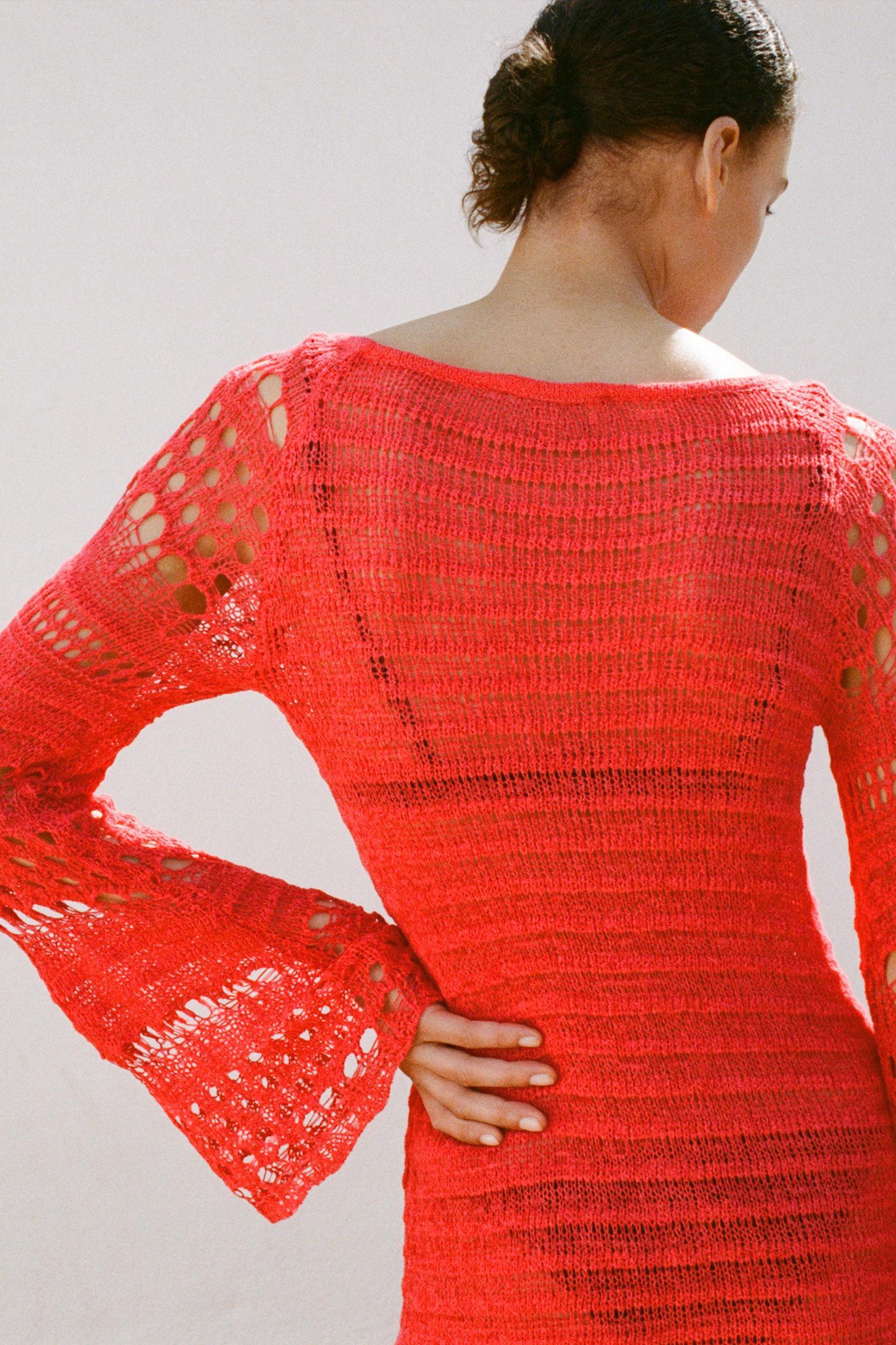 KNIT MINI DRESS Product Image
