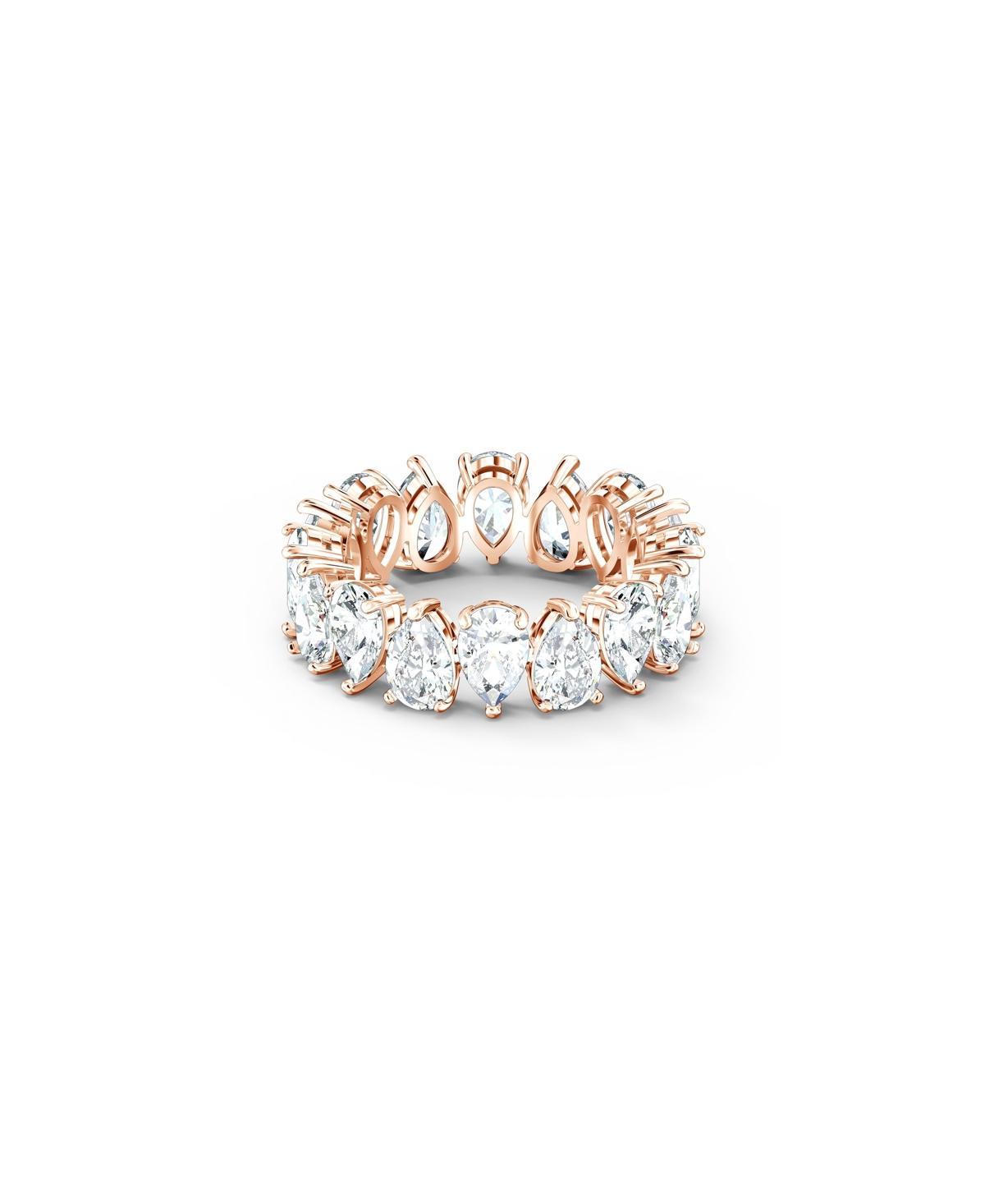 Swarovski Vittore Pear Shape Crystal Band Ring Product Image