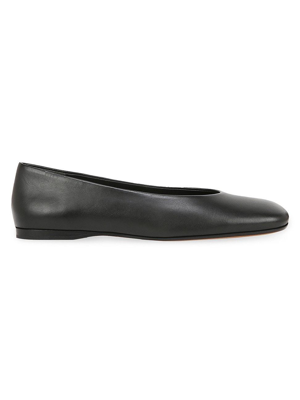 Womens Leah 9MM Suede Ballet Flats Product Image