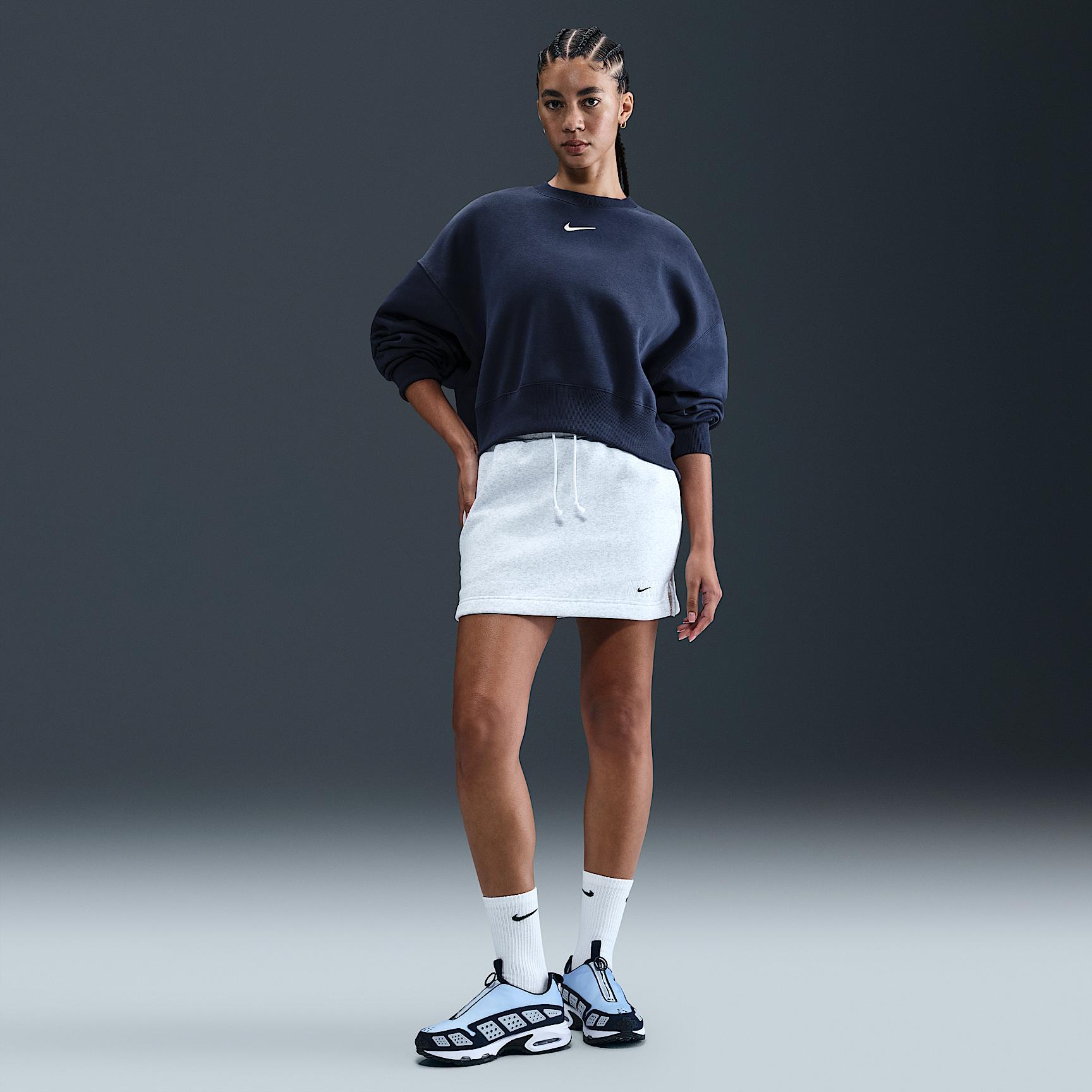 Women's Nike Sportswear Phoenix Fleece Over-Oversized Crew-Neck Sweatshirt Product Image