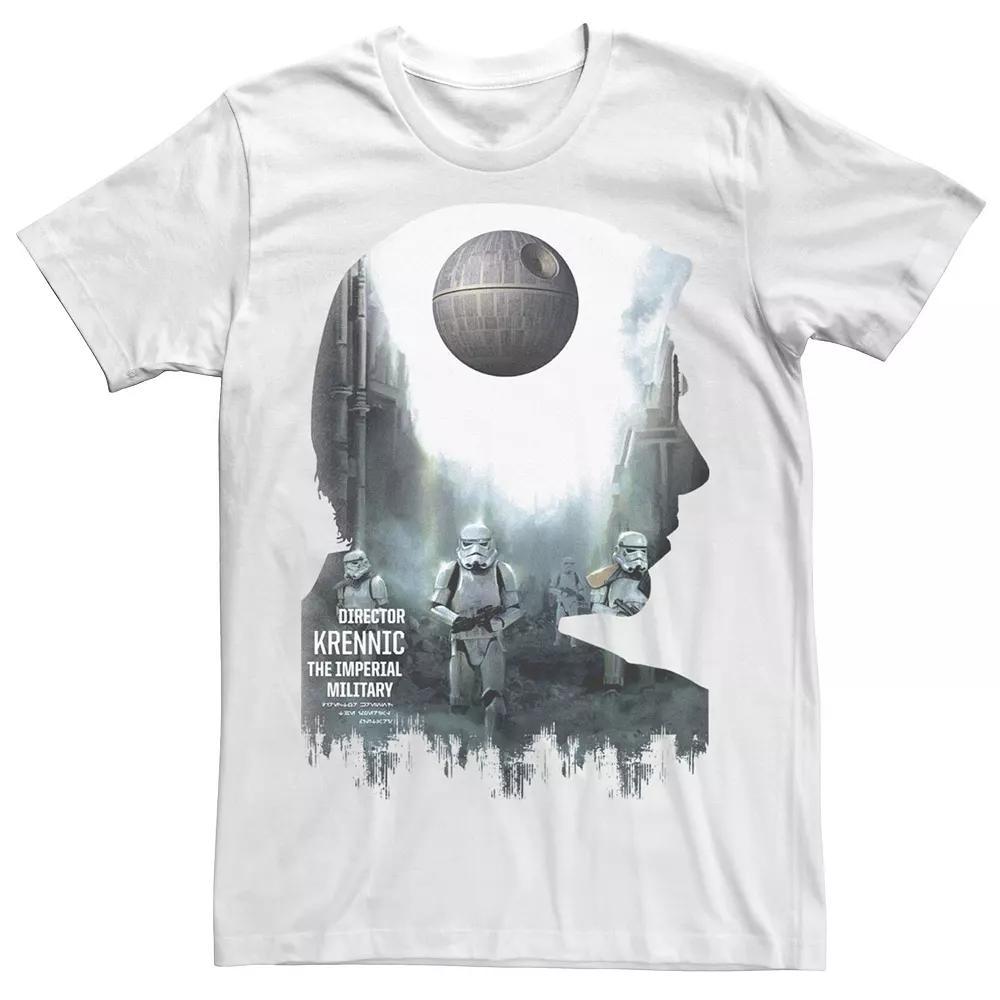 Men's Star Wars Director Krennic Graphic Tee, Size: XL, White Product Image