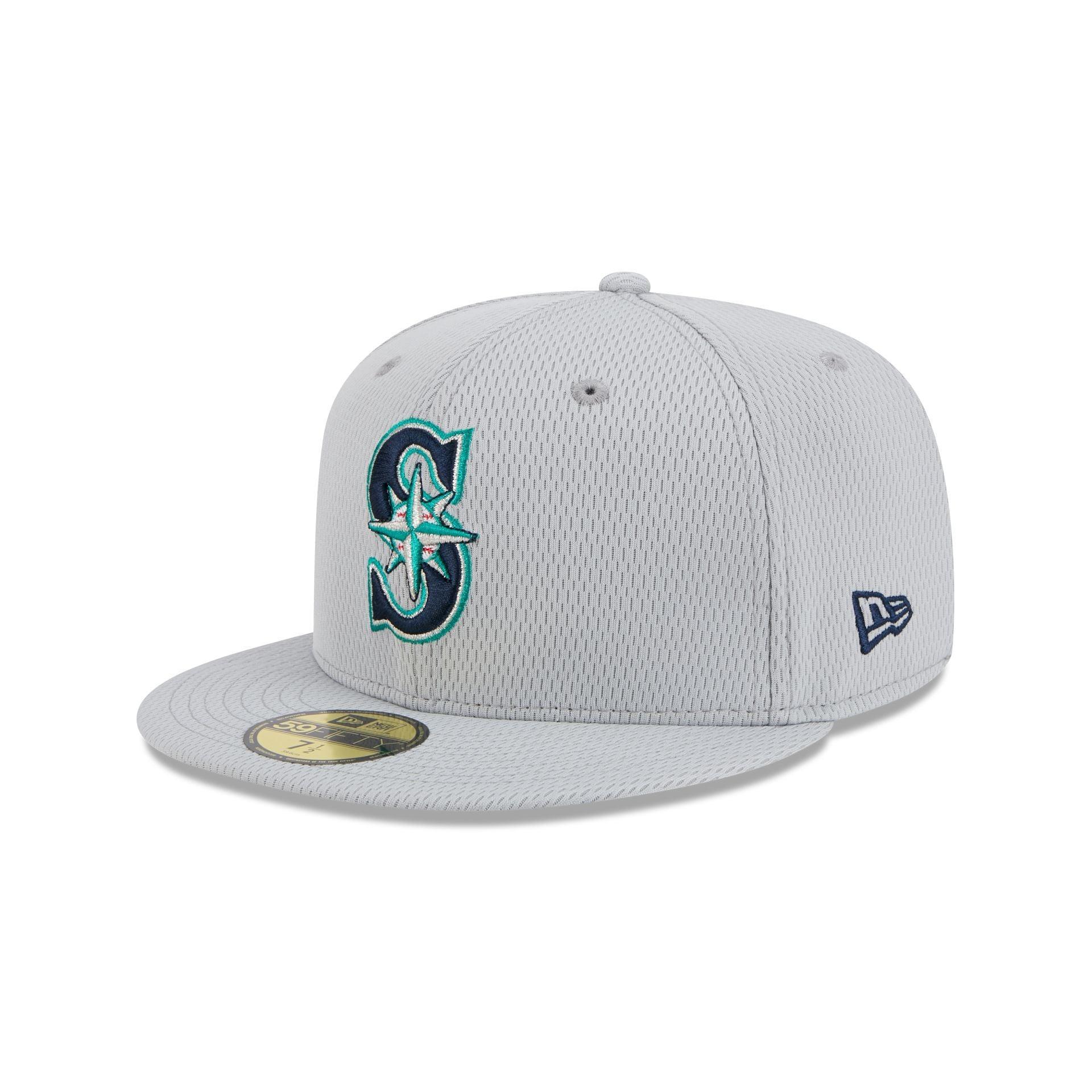 Seattle Mariners 2025 Clubhouse Gray 59FIFTY Fitted Hat Male Product Image
