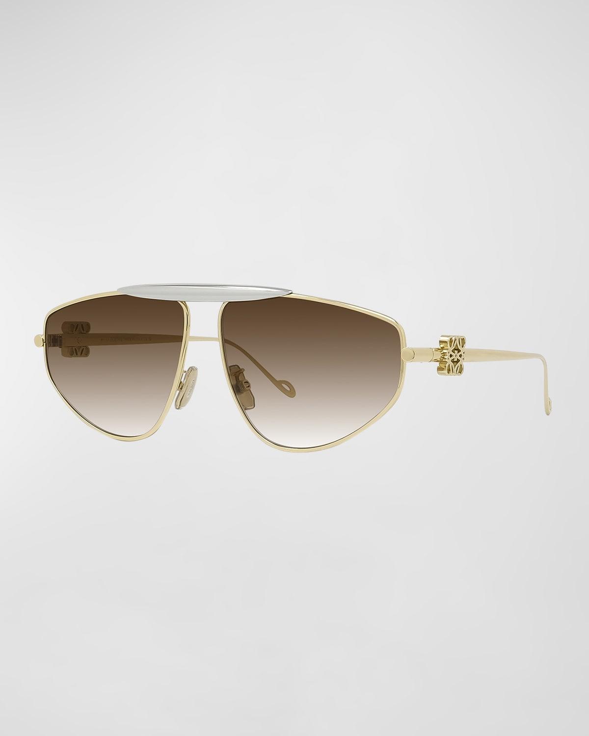 Anagram Metal Alloy Aviator Sunglasses Product Image