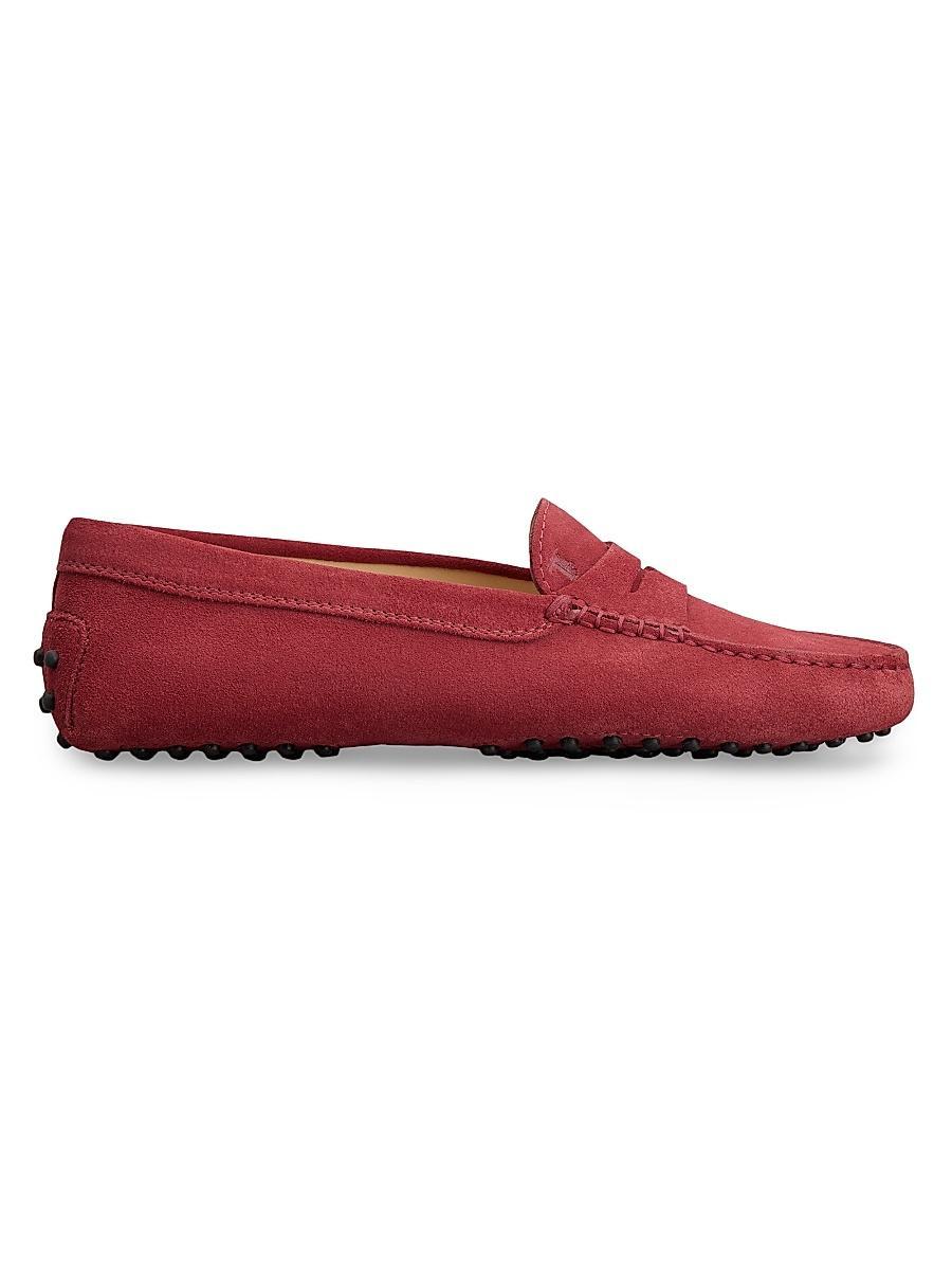 Womens Gommino Suede Driving Loafers Product Image