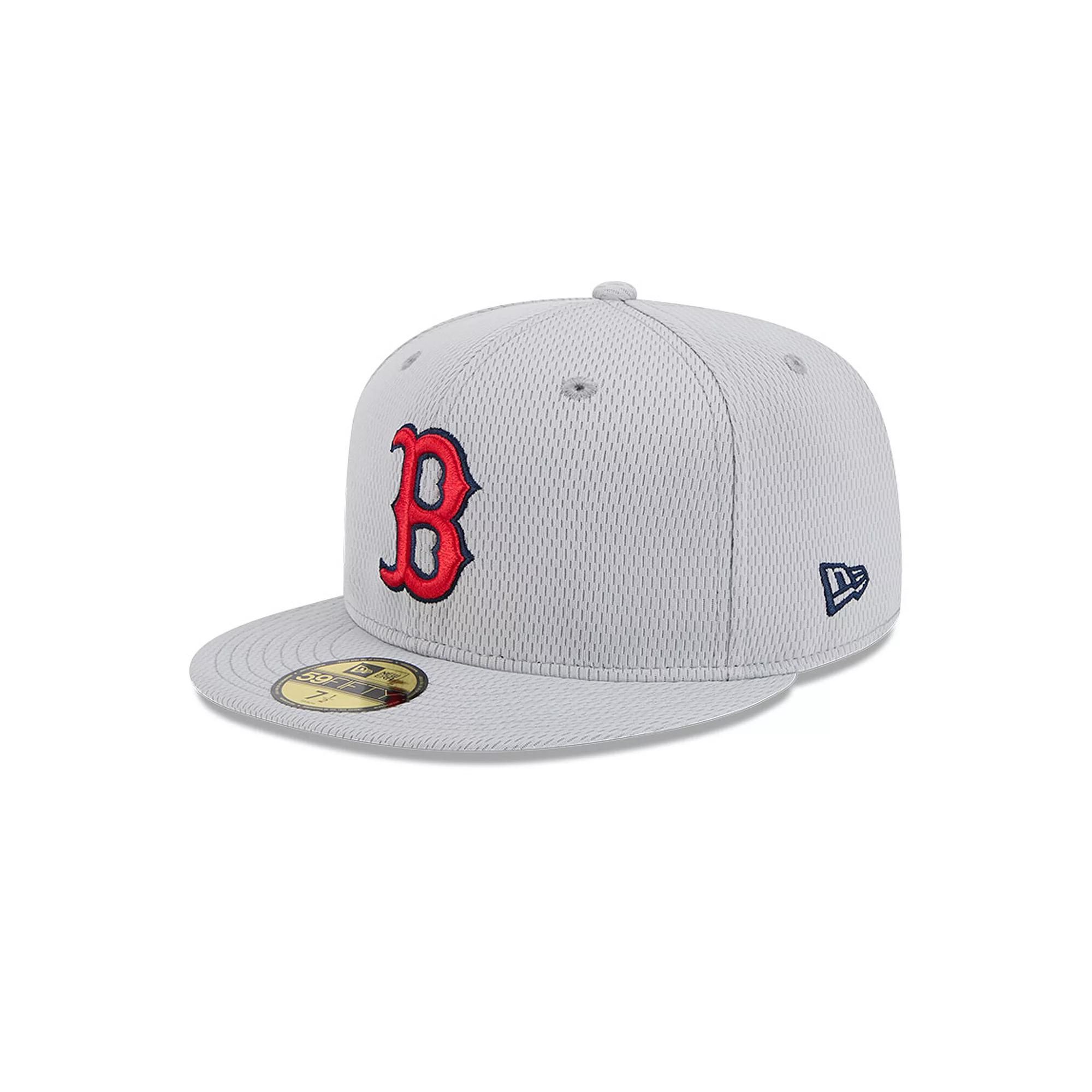 Men's New Era Gray Boston Red Sox 2025 MLB Clubhouse 59FIFTY Fitted Hat, Size: 7, Grey Product Image