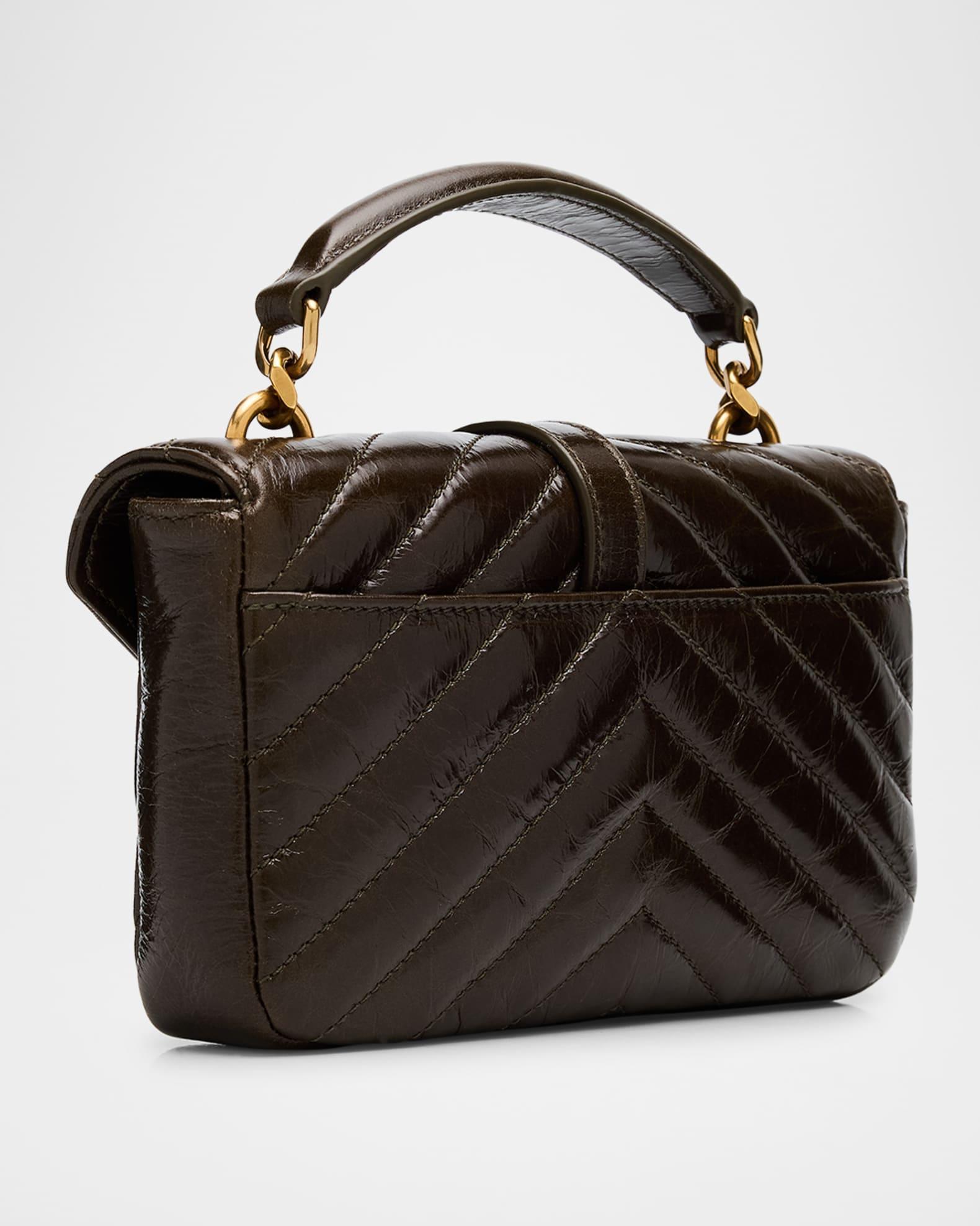 College Mini YSL Quilted Crossbody Bag Product Image