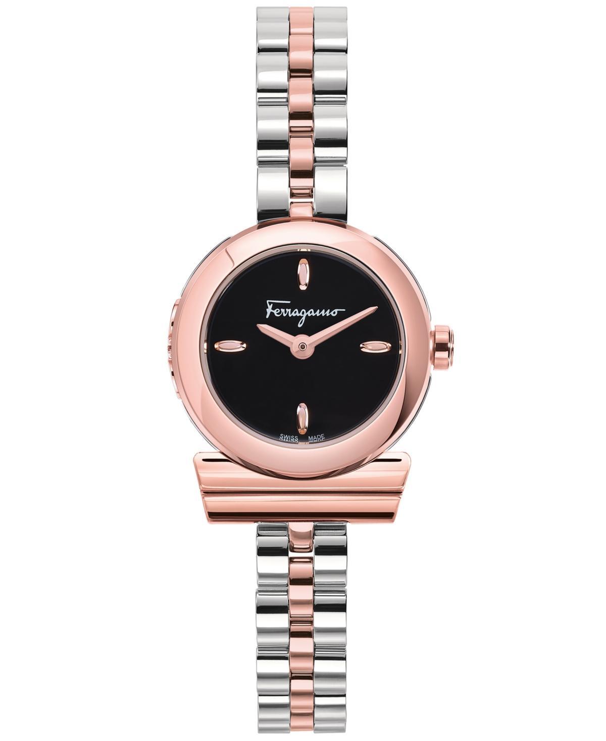 Ferragamo Gancino Two Tone Stainless Steel Watch, 22.5mm Product Image