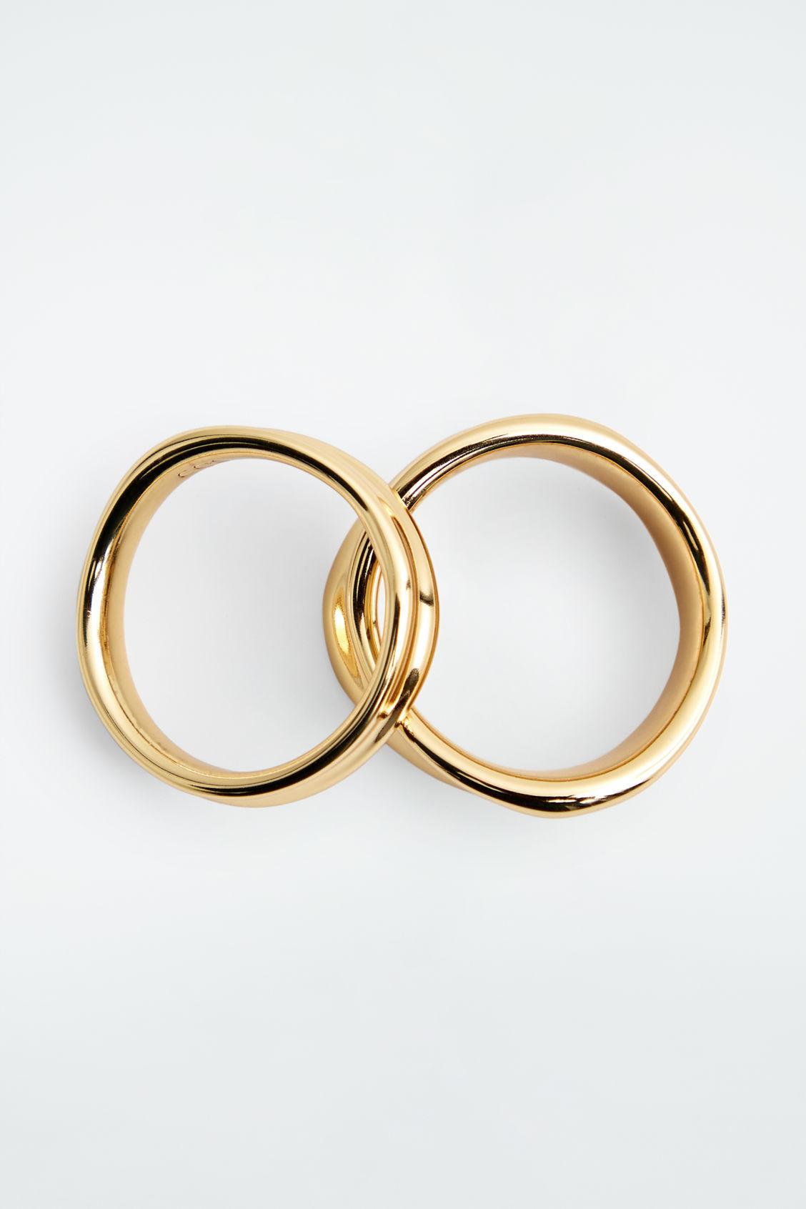 CURVED STACKING RINGS Product Image