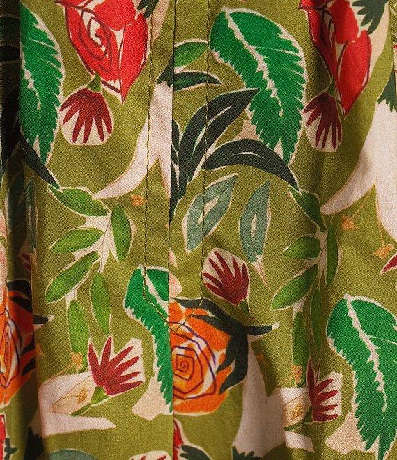 Buru Floral Print Maxi Coordinating Skirt Product Image