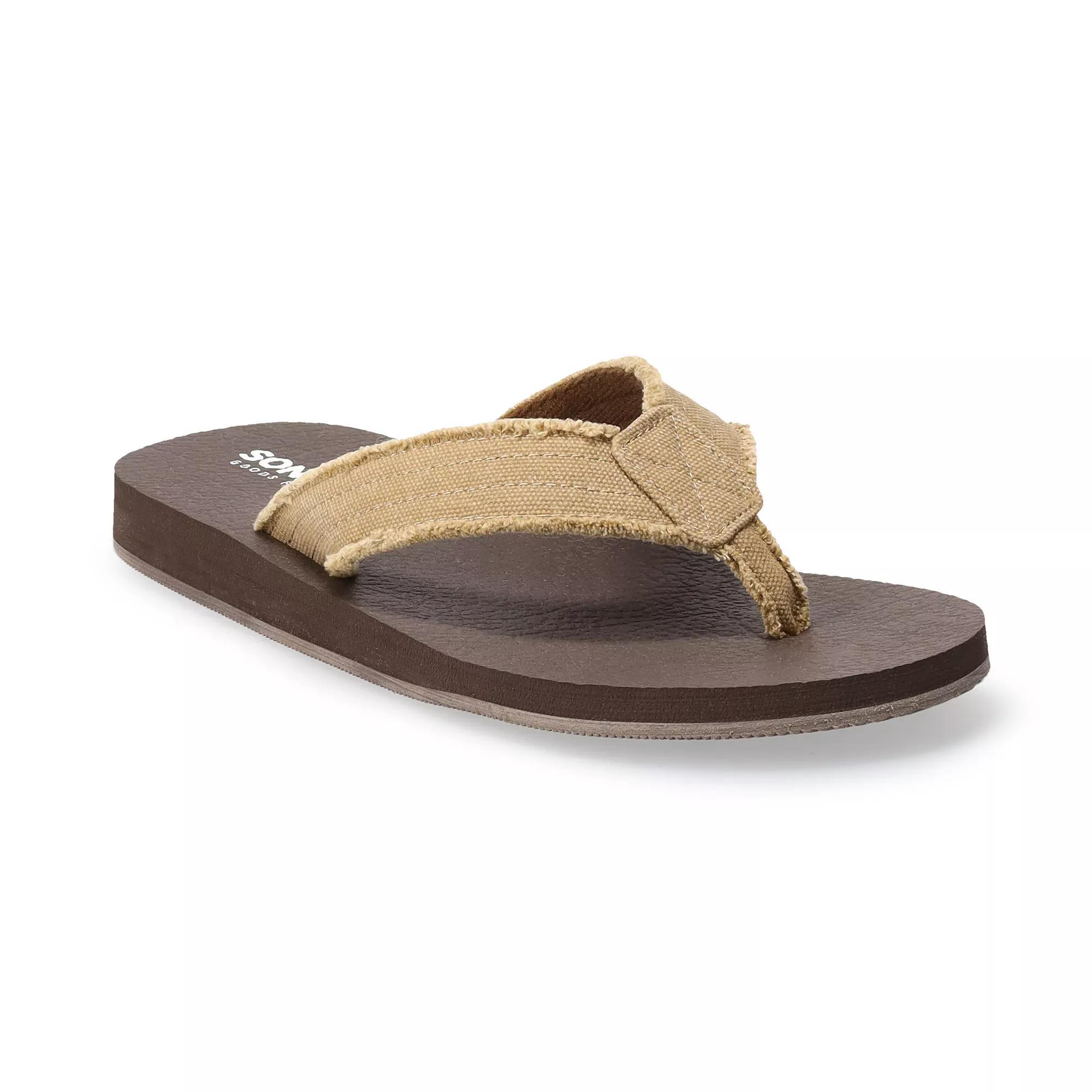 Sonoma Goods For Life® Cilliann Men's Flip-Flop Sandals, Size: 10 Product Image