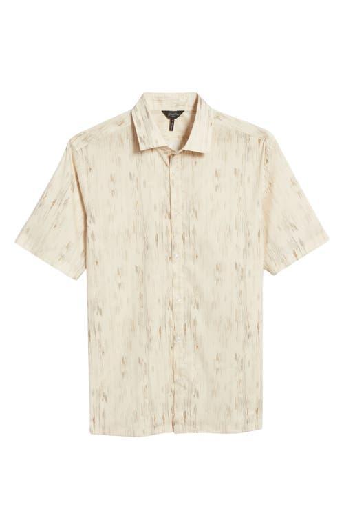 Good Man Brand Short Sleeve Big On Point Shirt Stretch (Neutral Watercolor Dots) Men's Clothing Product Image