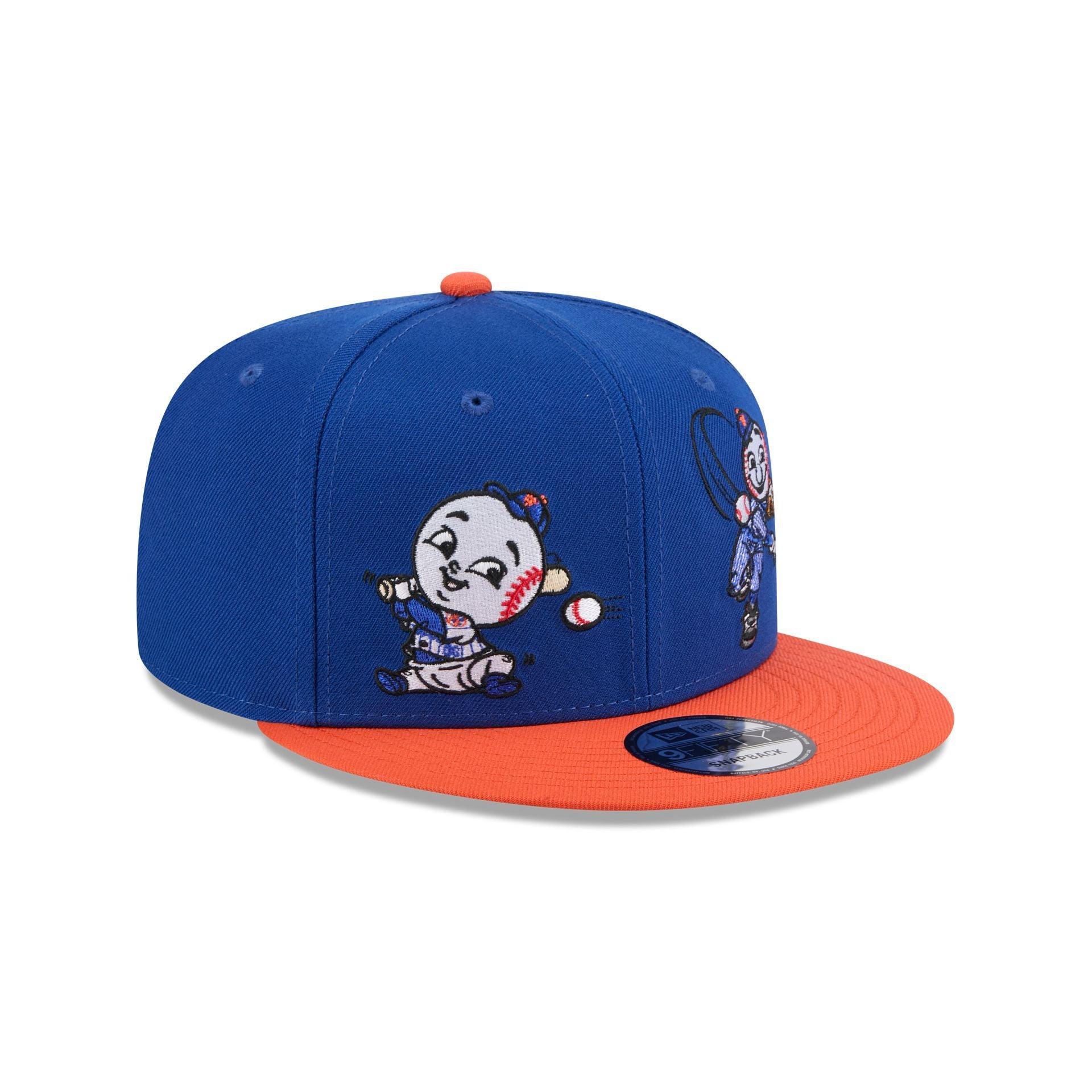 New York Mets Jackie Robinson Day 2025 Retro Crown 9FIFTY Snapback Hat Male Product Image
