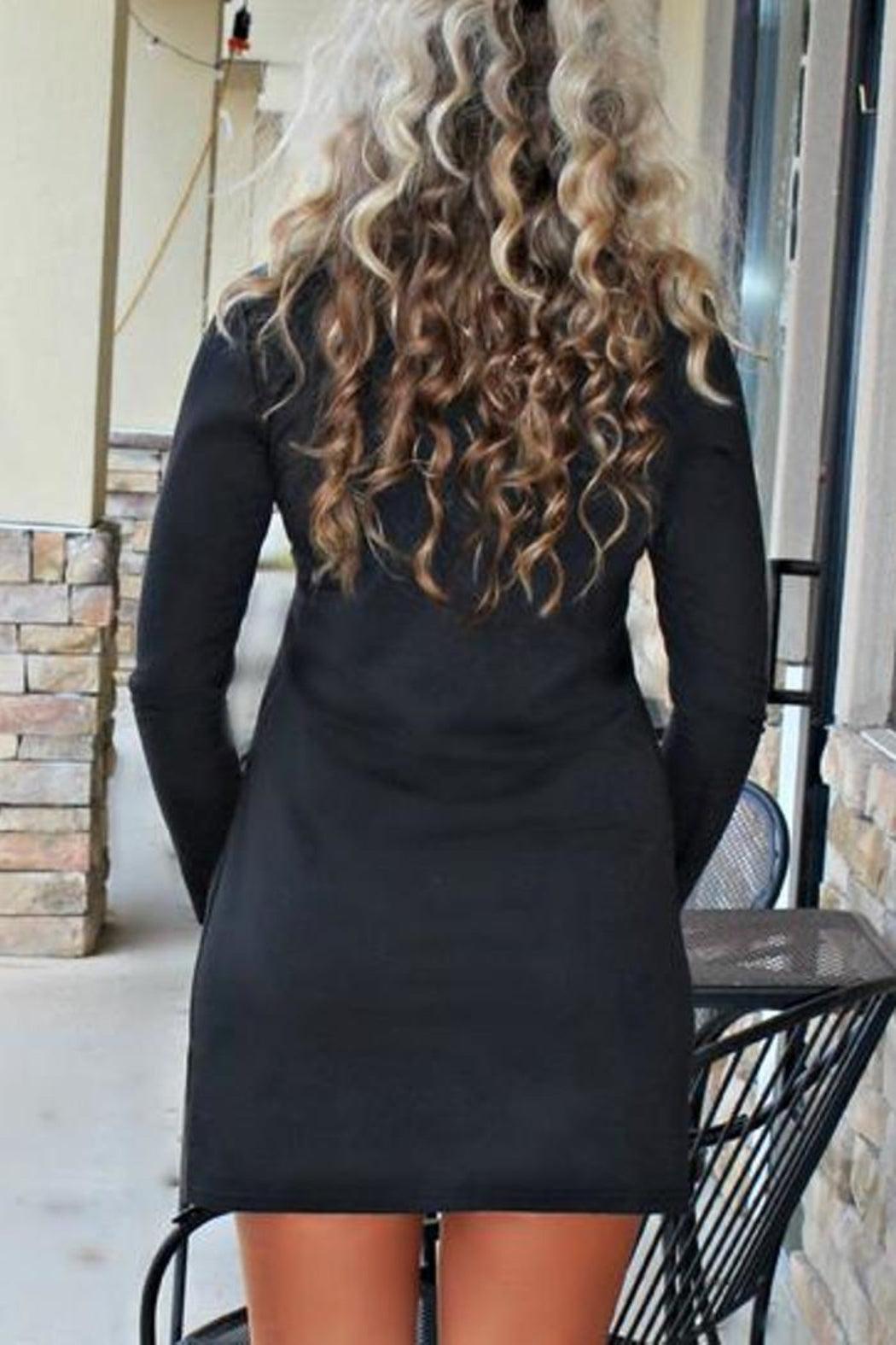 Leather Pocket Dress Product Image