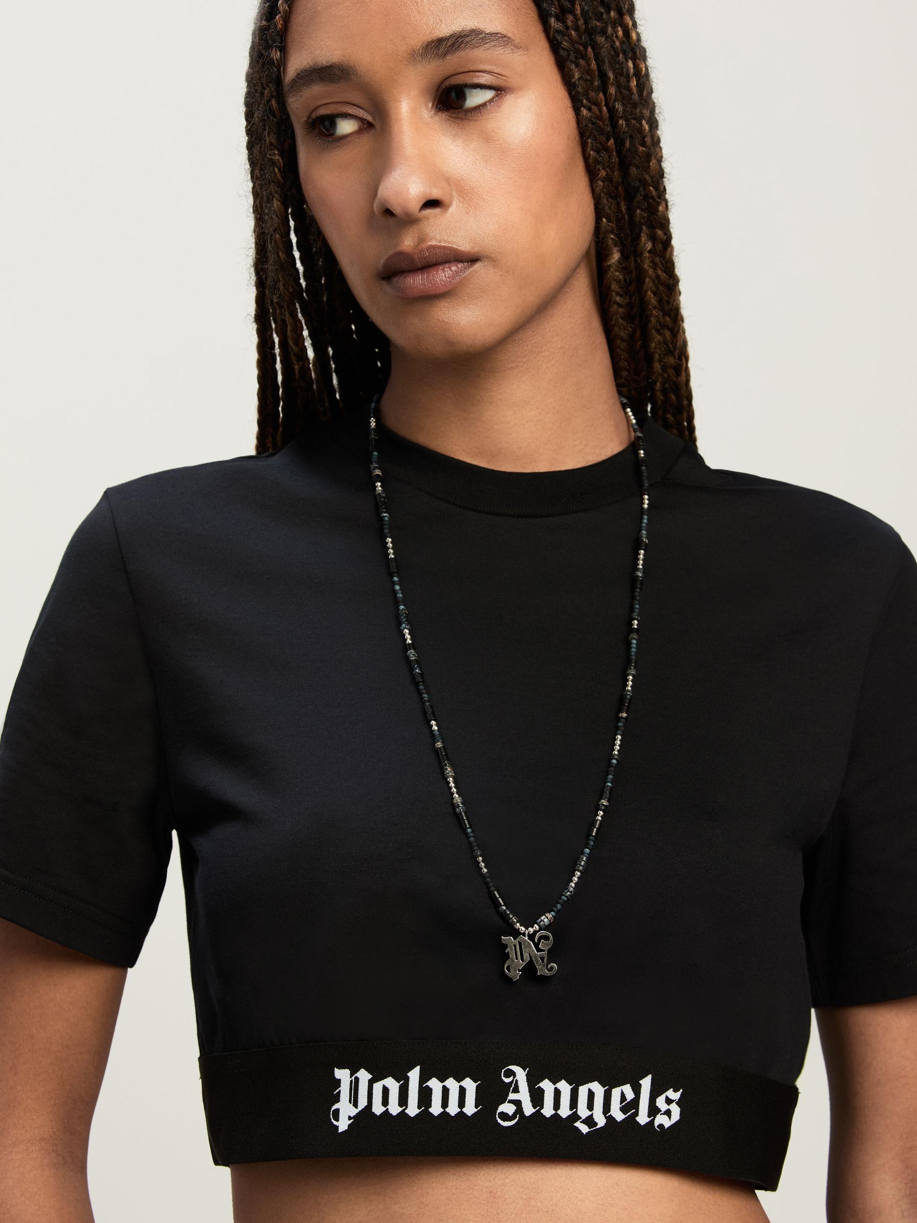 Classic Logo Tape Crop Tee Product Image