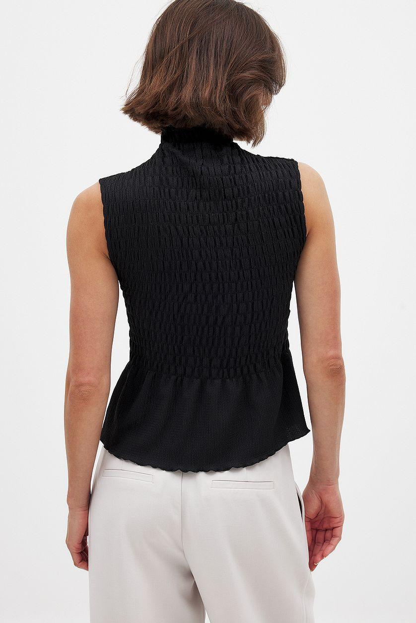 Sleeveless Smock Top Product Image