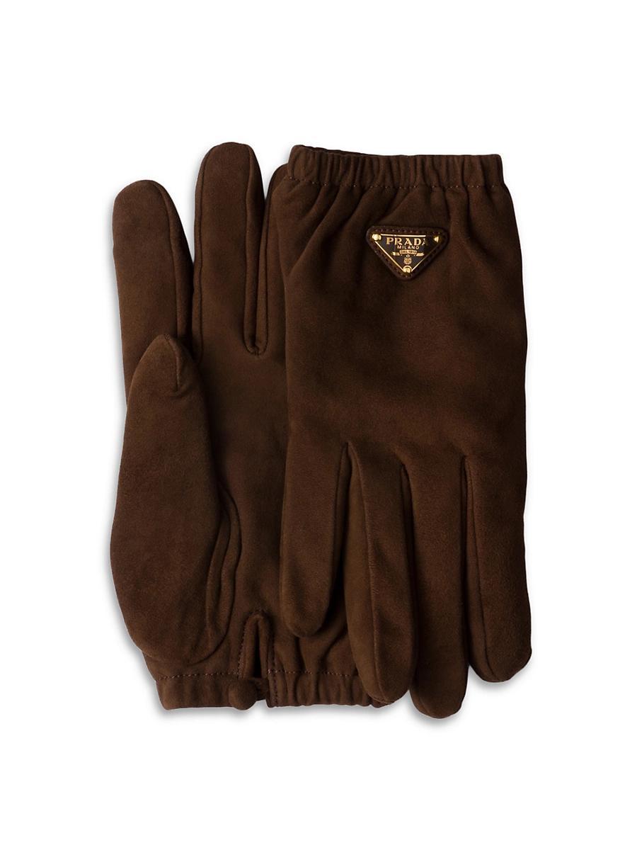 Womens Suede Gloves Product Image