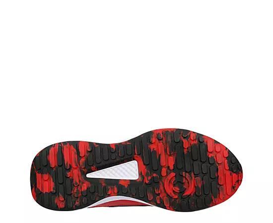 Under Armour Charged Edge Men's Training Shoes, Size: 12 4E, Black Red Mod Gray Product Image