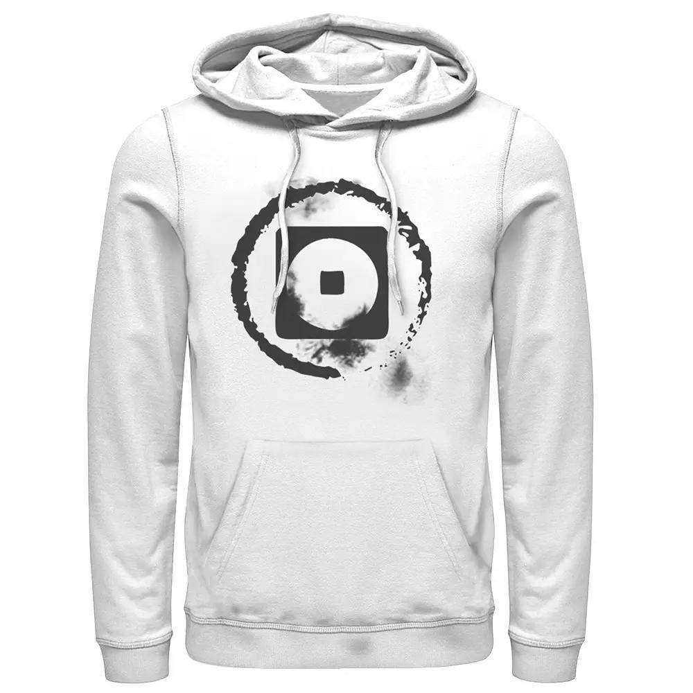 Men's Nickelodeon Legend Of Korra Earth Nation Symbol Sketch Hoodie, Size: XL, White Product Image