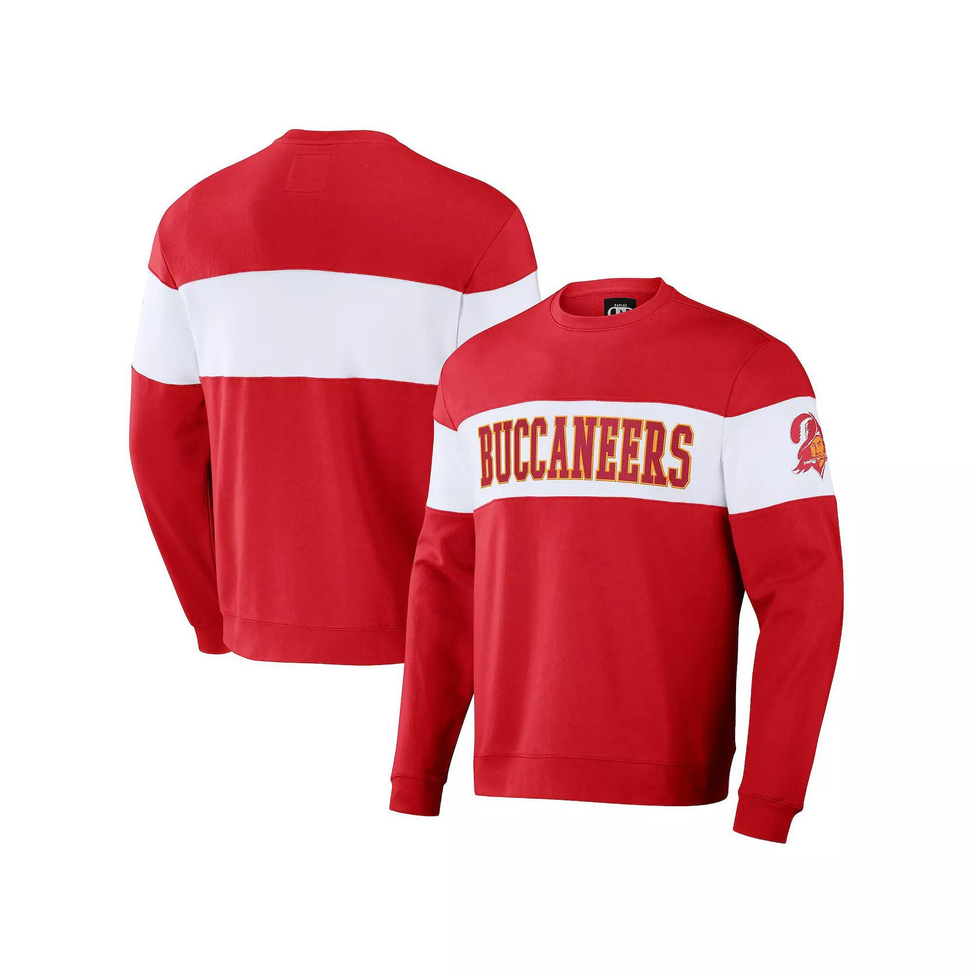 Men's Darius Rucker Collection by Fanatics Navy Houston Astros Stripe Pullover Sweatshirt, Size: Small, Blue Product Image