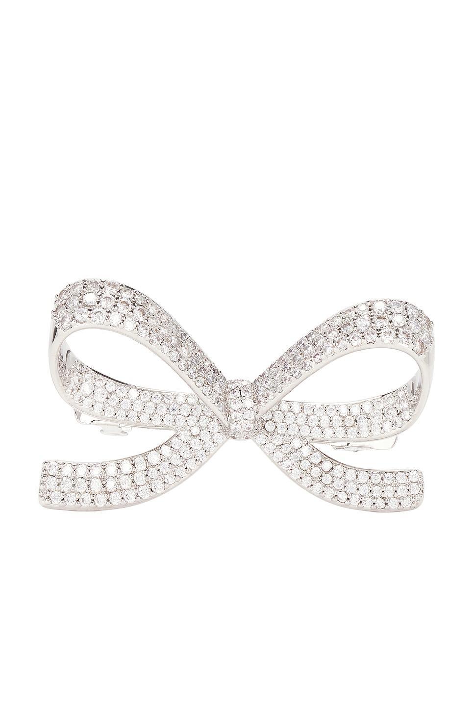 Crystal Bow Hairclip self-portrait Product Image
