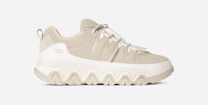 UGG Womens CapTrail Low Suede/Textile/Recycled Materials Sneakers Product Image
