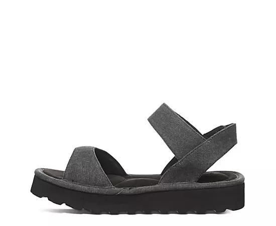 Bearpaw Crest Women's Slingback Platform Sandals, Size: 9, Black Product Image