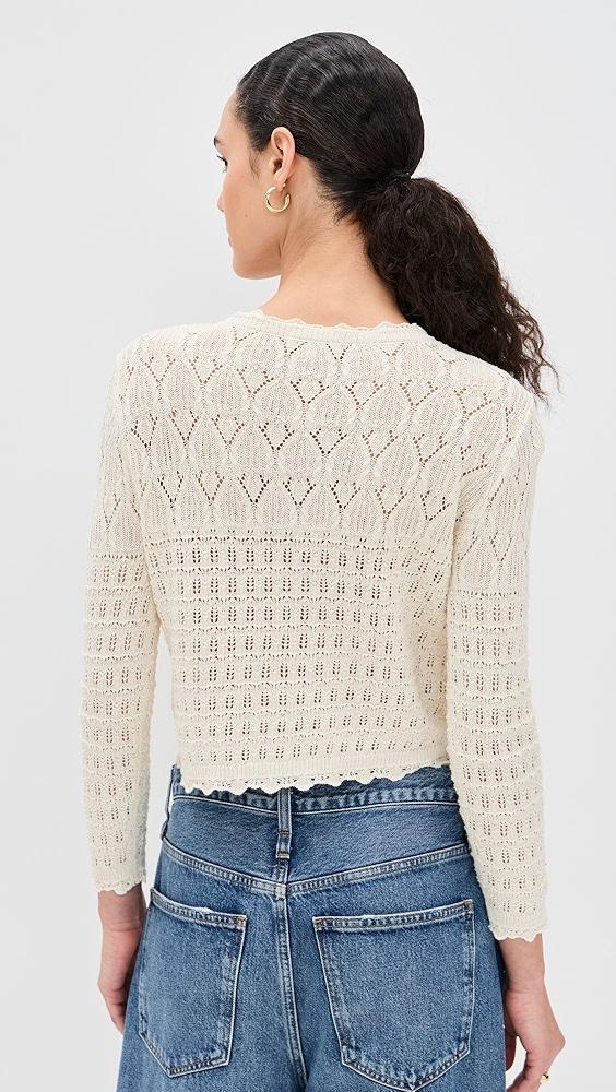 Z Supply Cardi Crochet Top | Shopbop Product Image