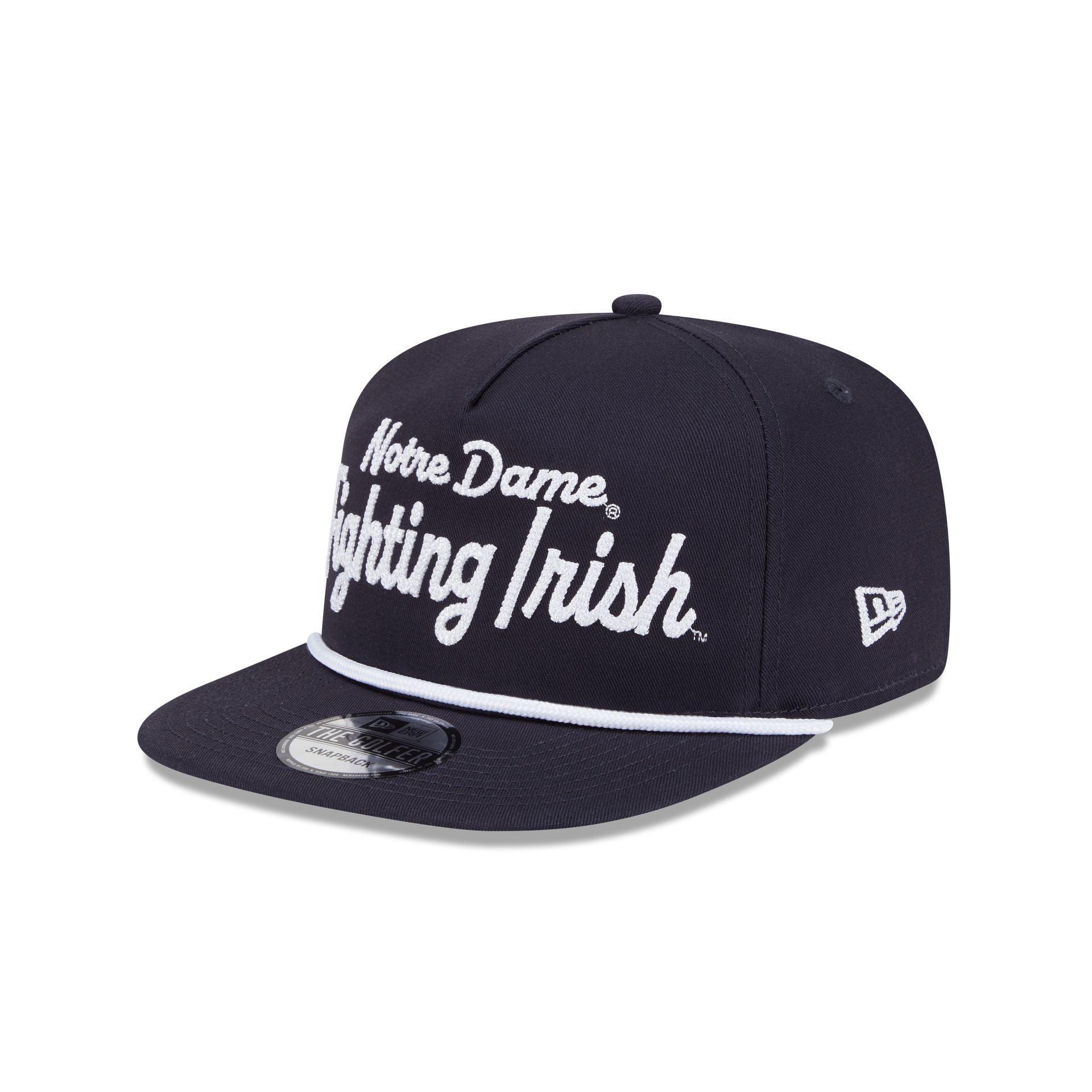 Notre Dame Fighting Irish Team Text Golfer Hat Male Product Image